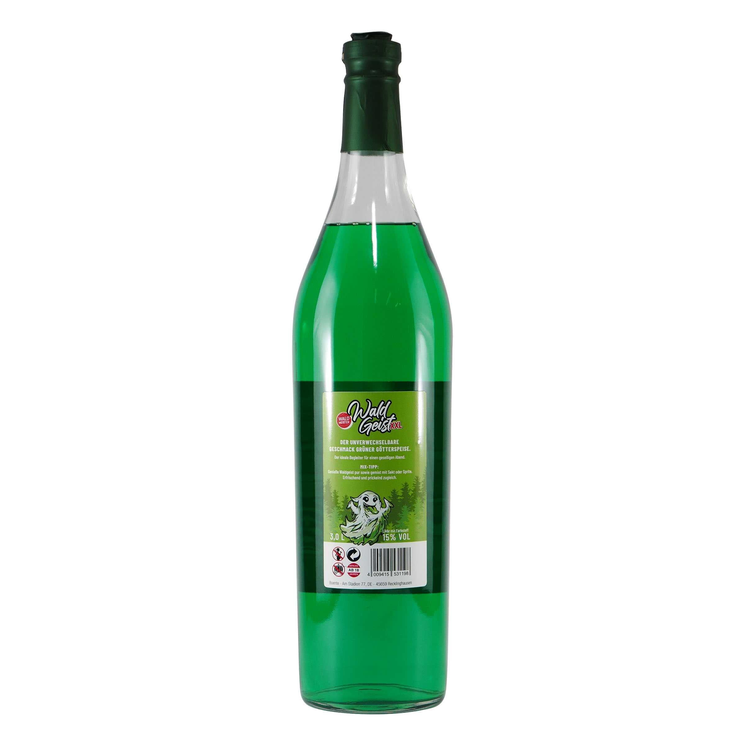 Boente Holla die Waldgeist Waldmeisterlikör XXL 3,0L