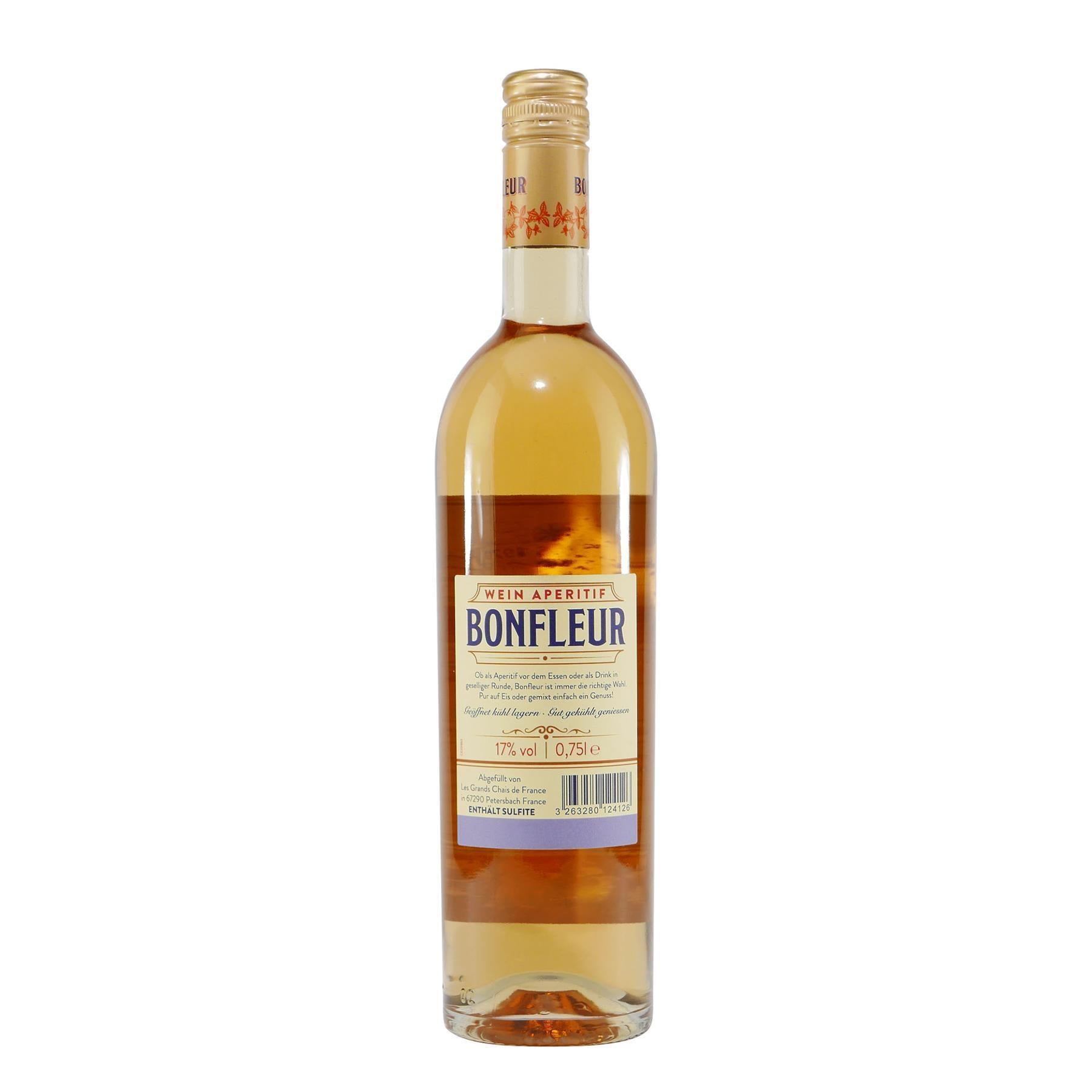 Bonfleur Wein Aperitif mit Geschenk-Holzkiste
