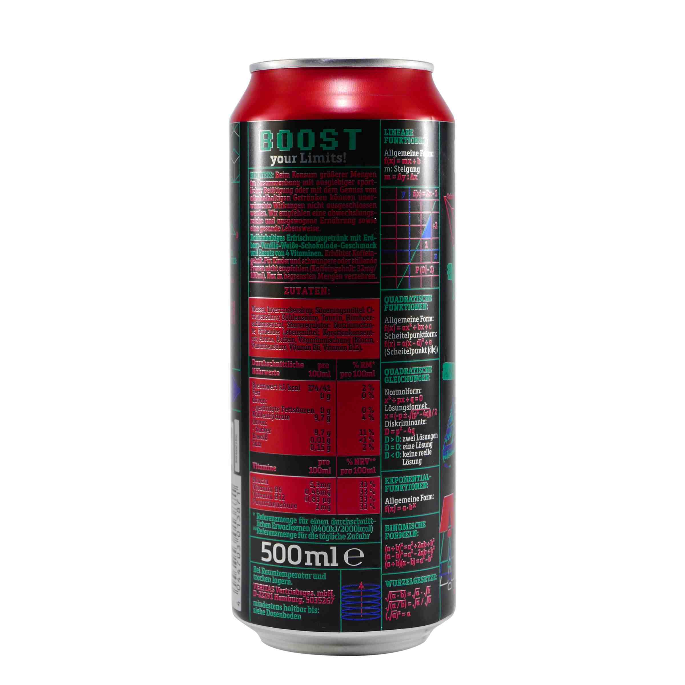 Booster Energy Drink Algebra Alpha (24 x 0,5L)