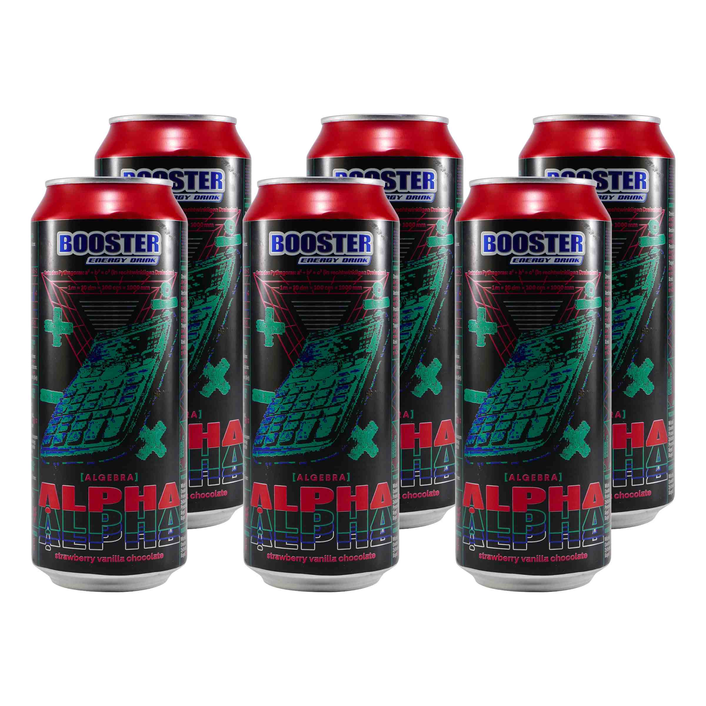Booster Energy Drink Algebra Alpha (24 x 0,5L)