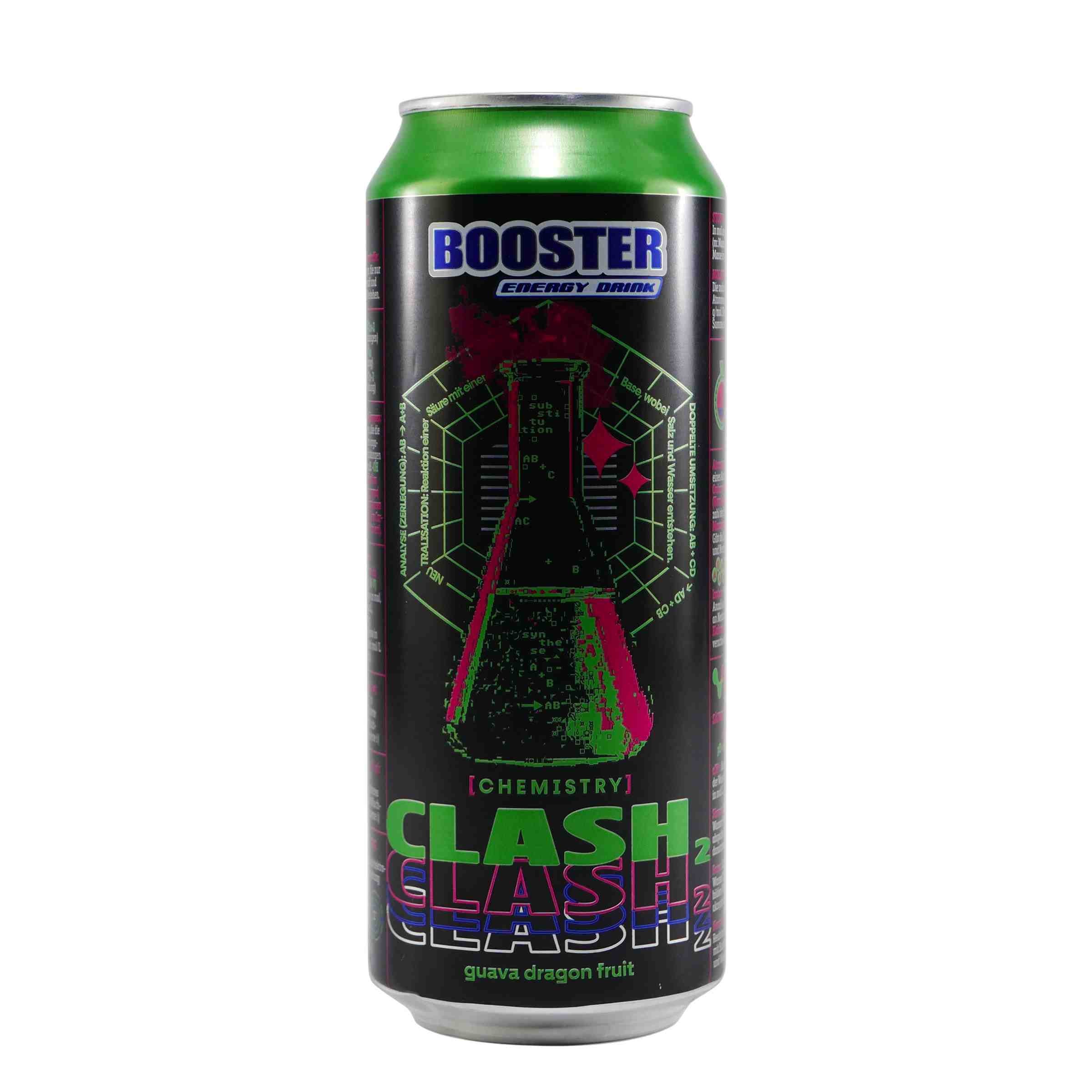 Booster Energy Drink Chemistry Clash (24 x 0,5L)