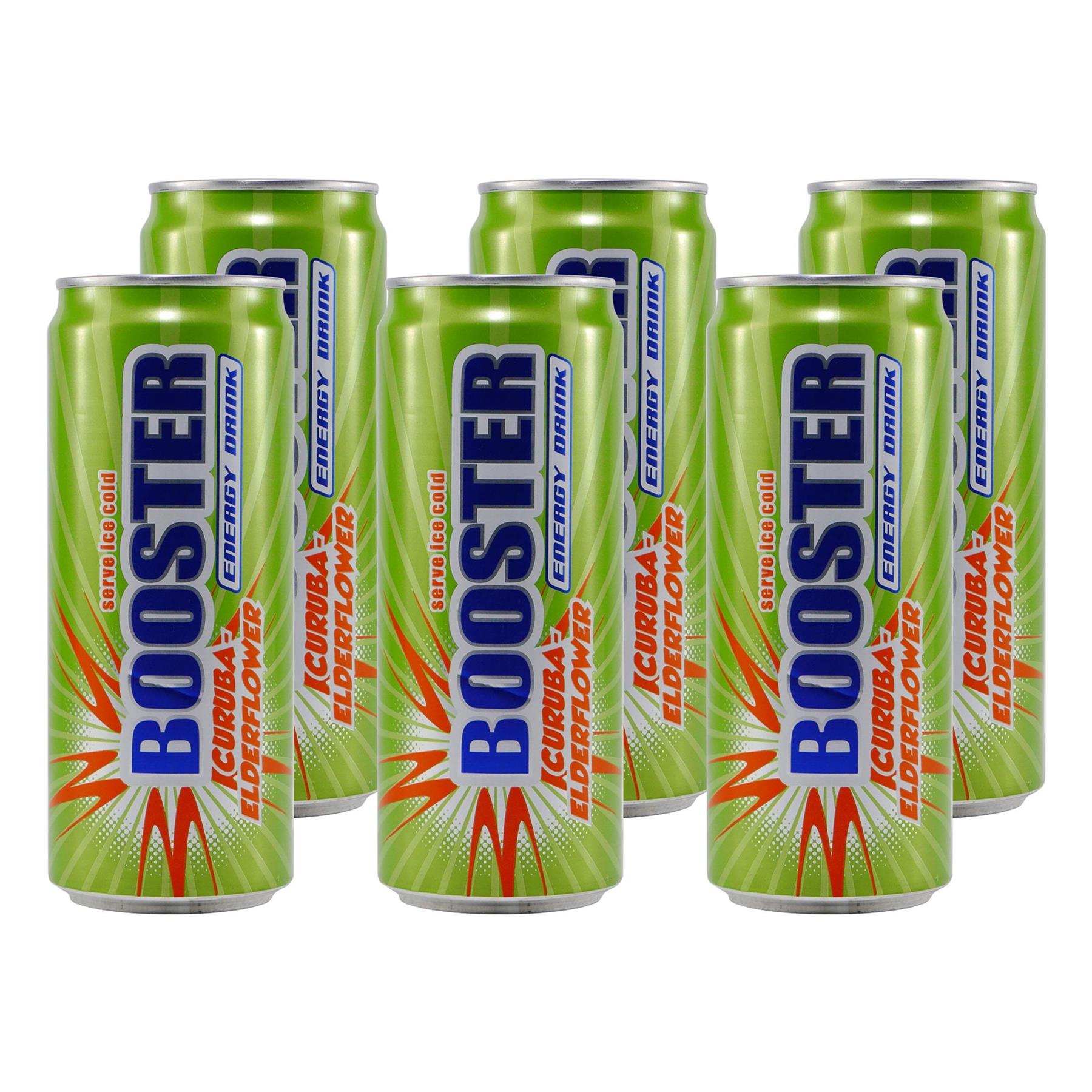 Booster Energy Drink Curuba-Elderflower (24 x 0,33L)