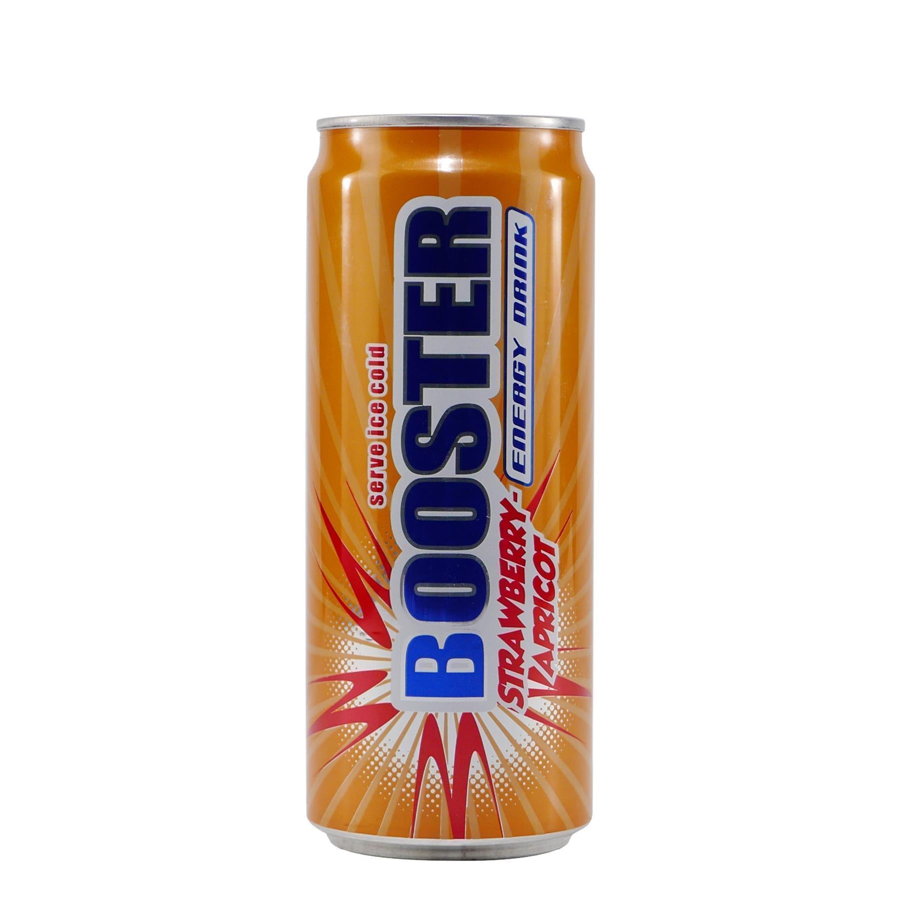 Booster Energy Drink Strawbeery-Apricot (24 x 0,33L) EINWEG