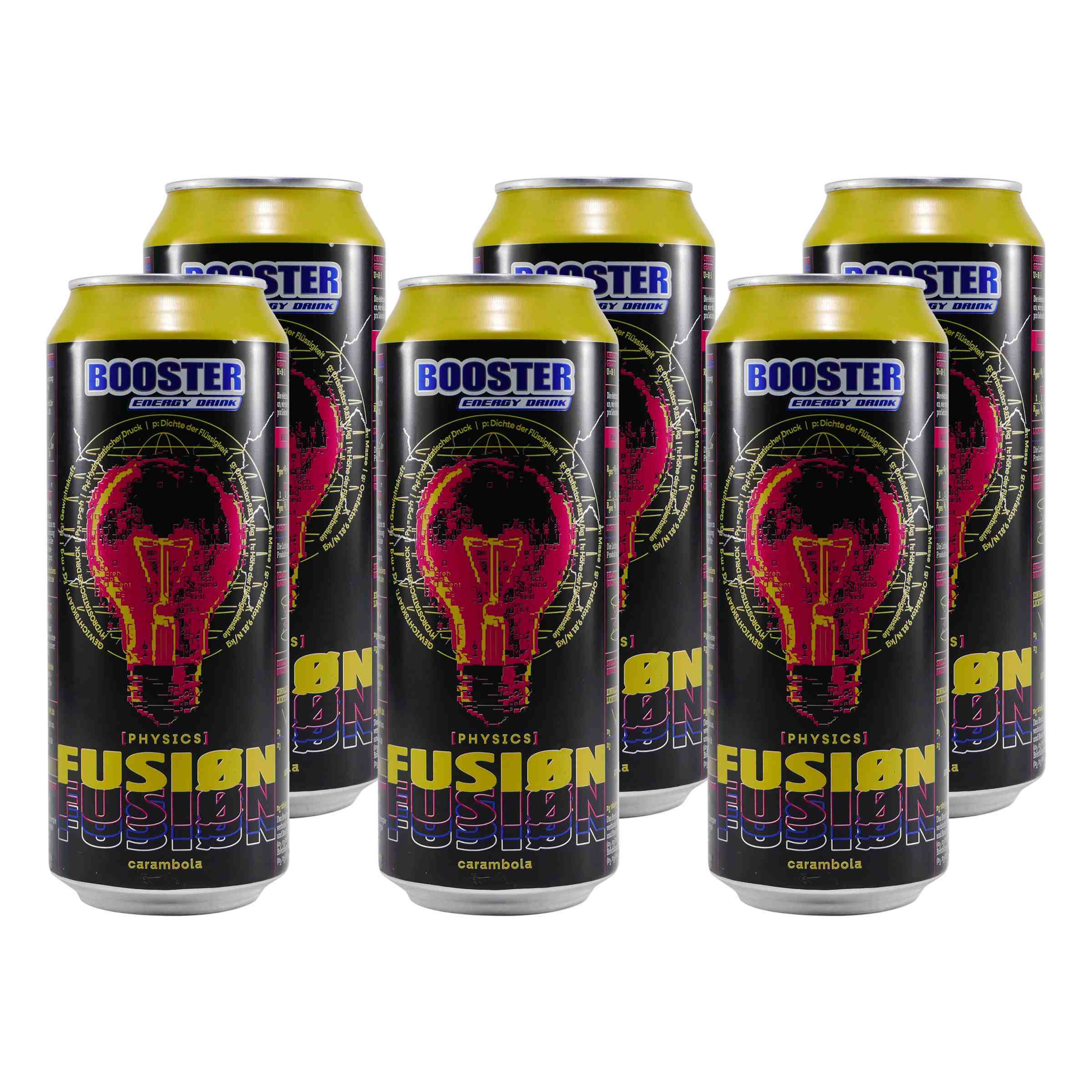 Booster Energy Drink Physics Fusion (24 x 0,5L)