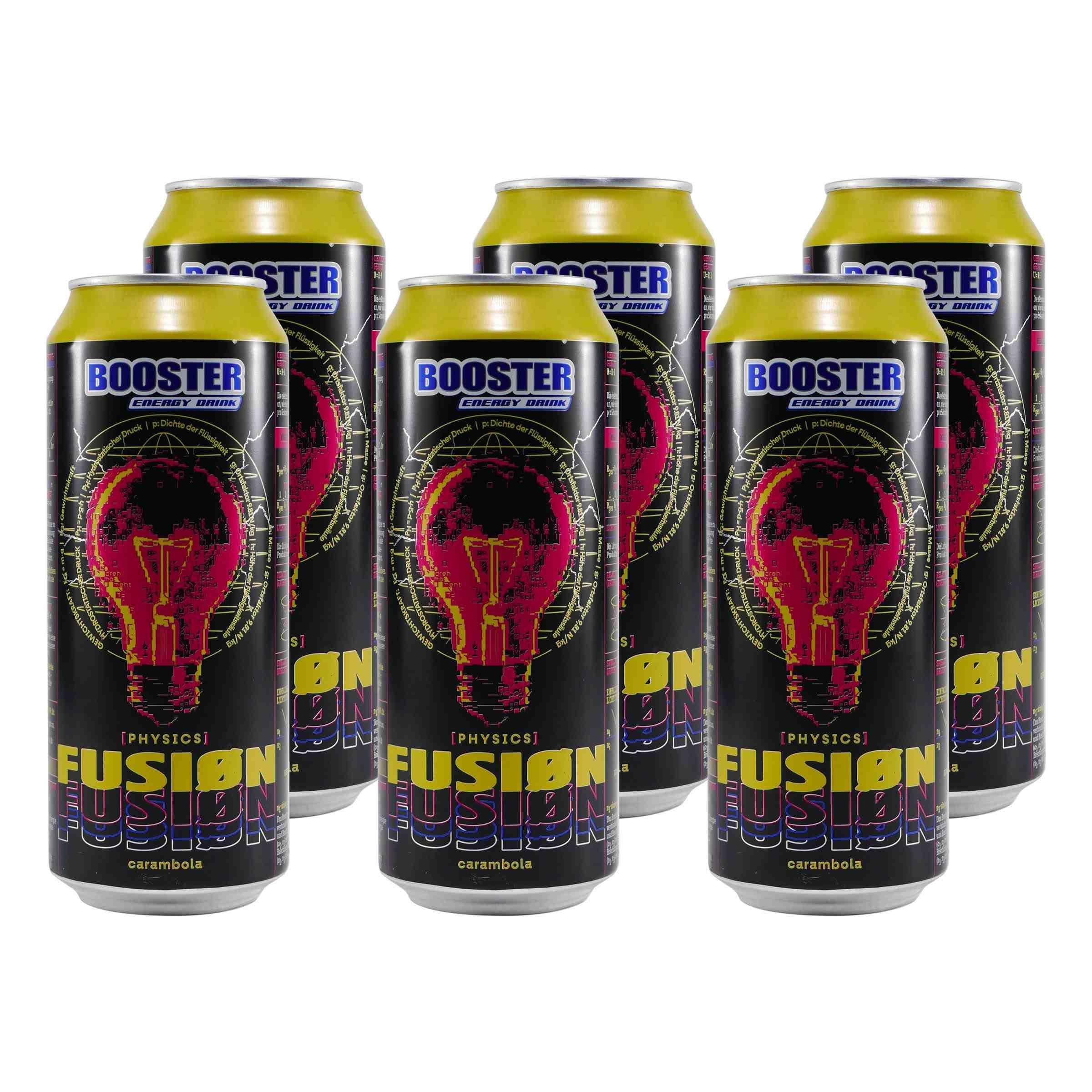 Booster Energy Drink Physics Fusion (24 x 0,5L)