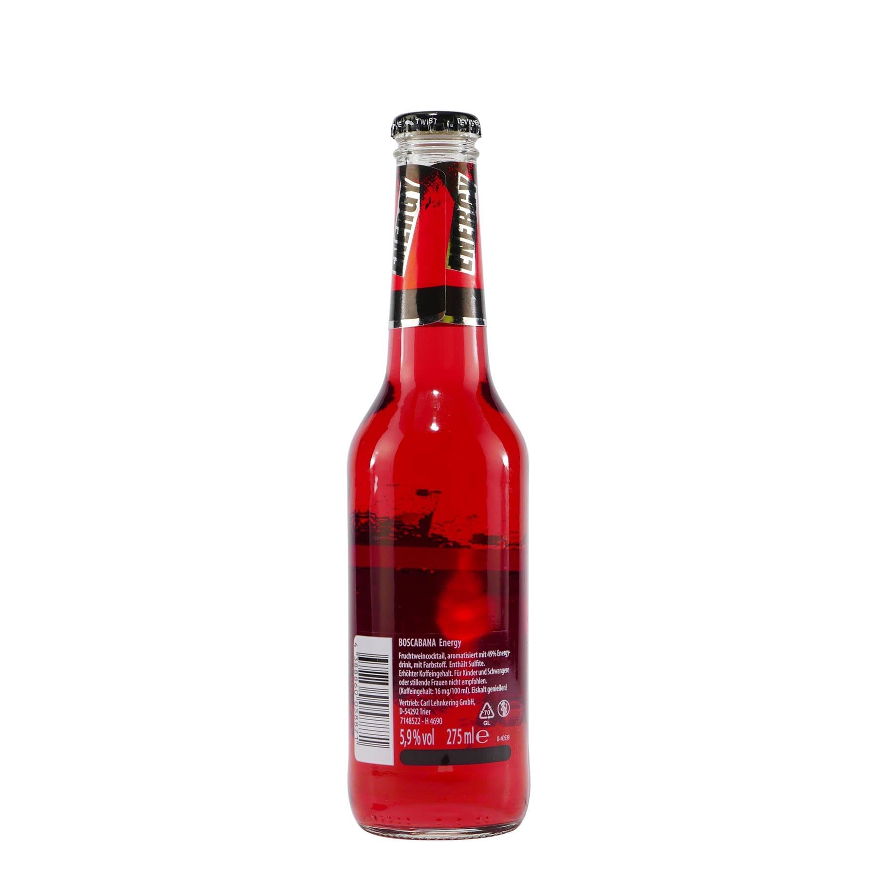 Boscabana Energy Fruchtweincocktail (12 x 0,275L)