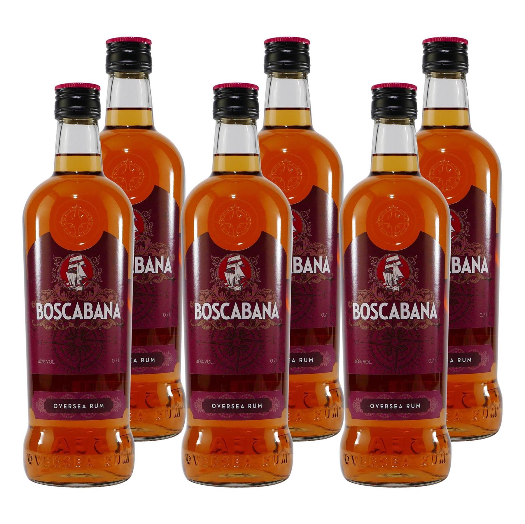 Boscabana Oversea Rum (6 x 0,7L)