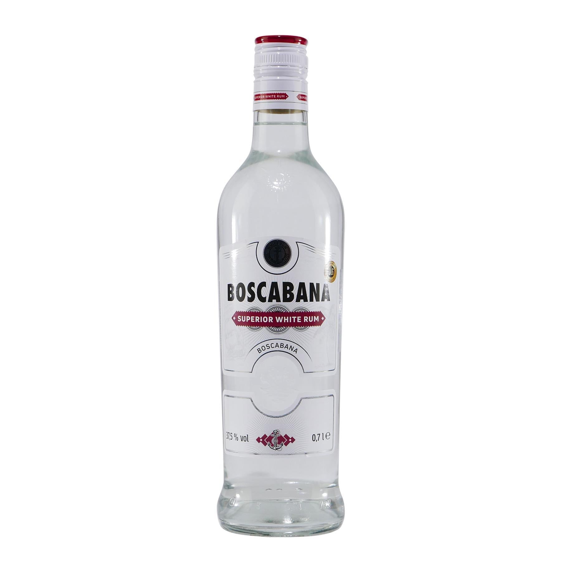 Boscabana White Rum mit Geschenk-Holzkiste