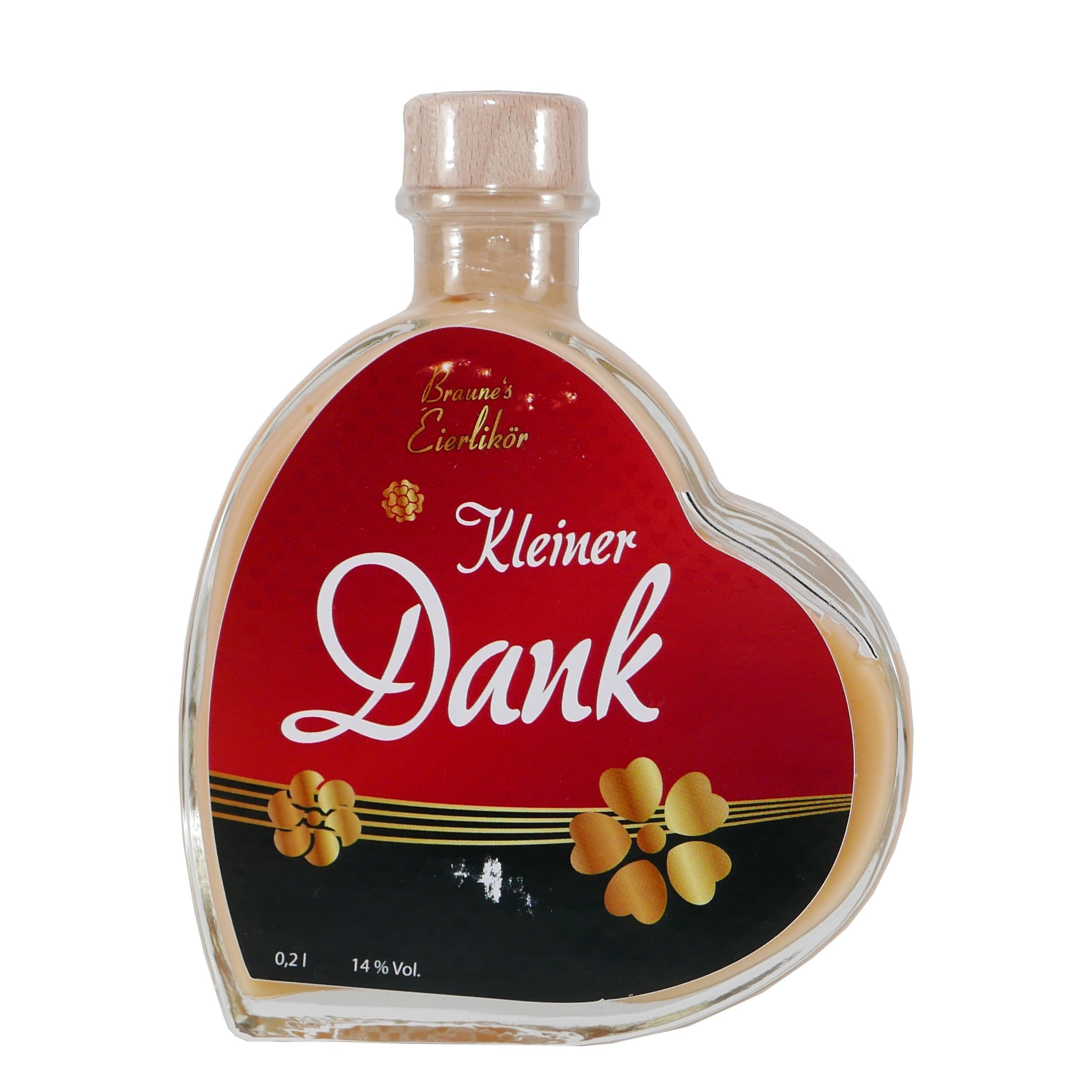 Braune's Eierlikör-Herz "Kleiner Dank"
