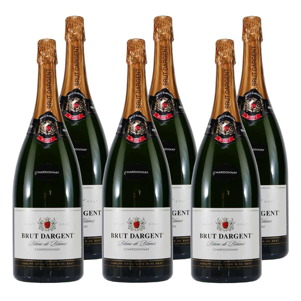Brut Dargent Chardonnay Blanc de Blancs -trocken- (6 x 1,5L)