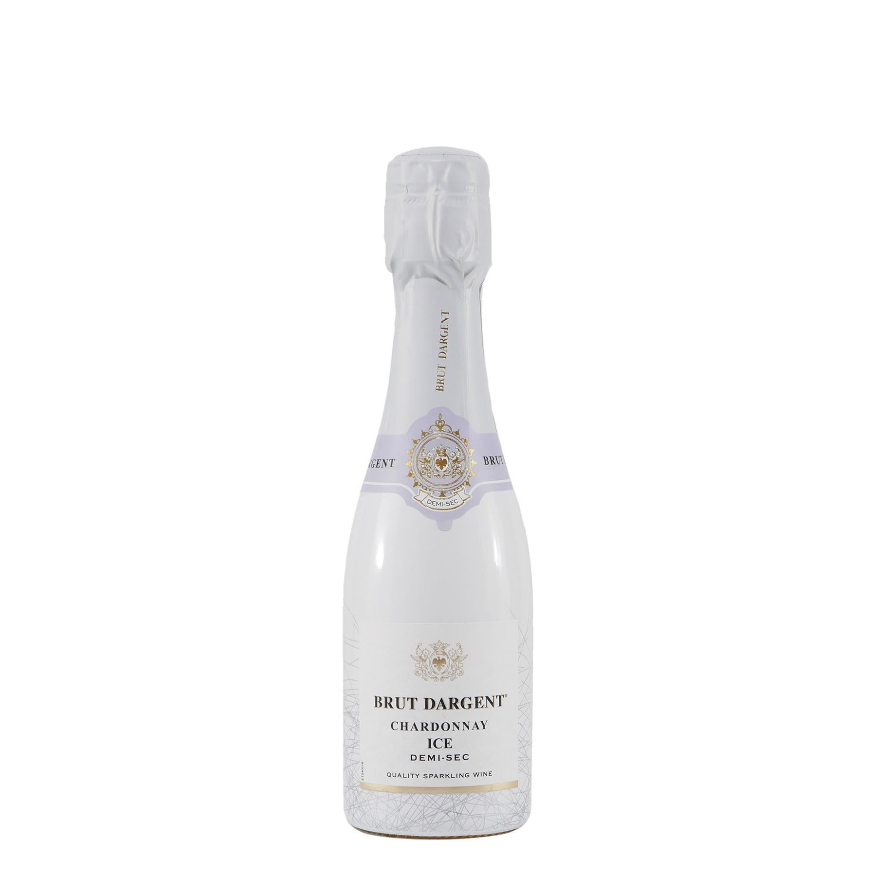 Brut Dargent Chardonnay ICE Sekt -halbtrocken- (6 x 0,2L)