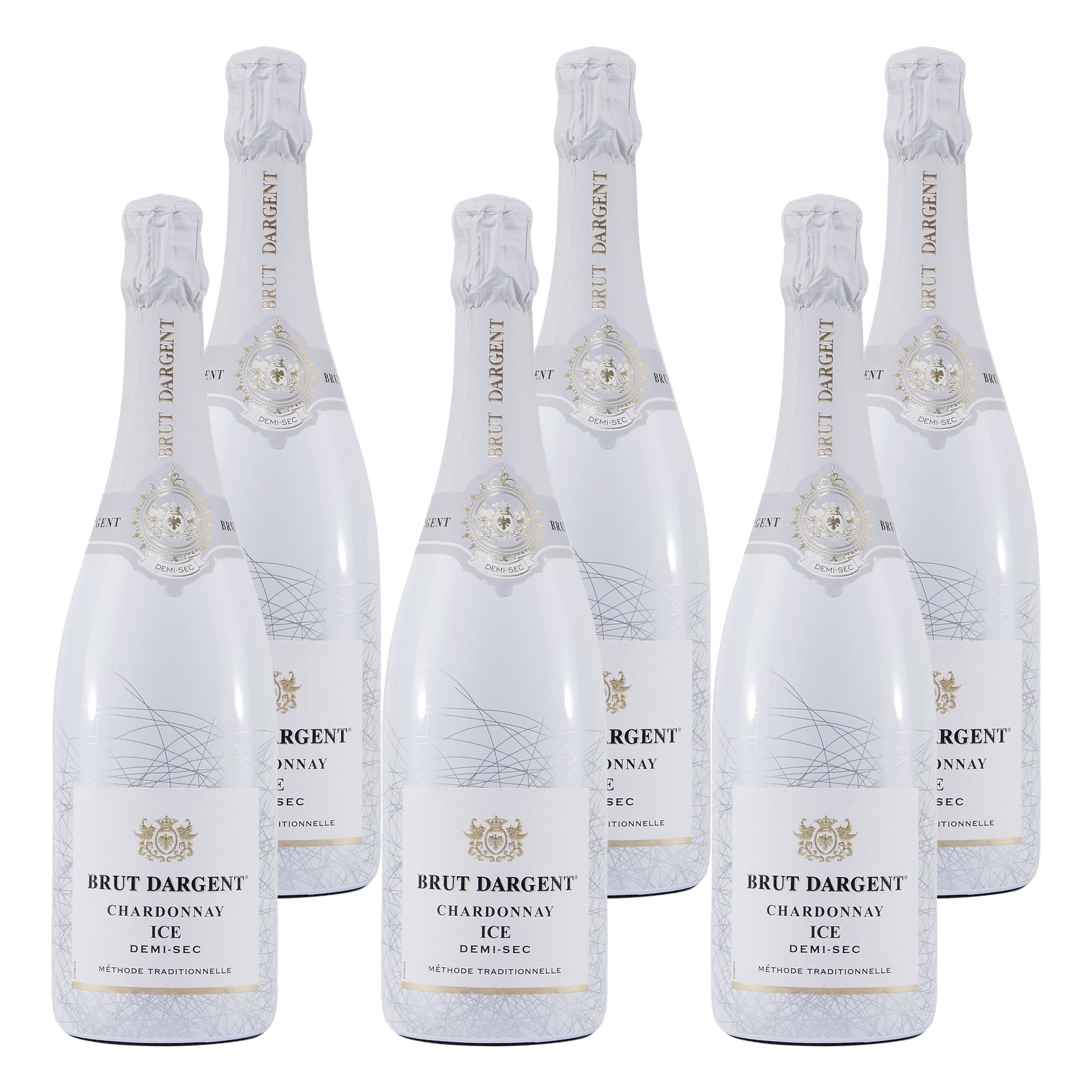 Brut Dargent Chardonnay - ICE Erfrischender weißer Sekt eisgekühlter
