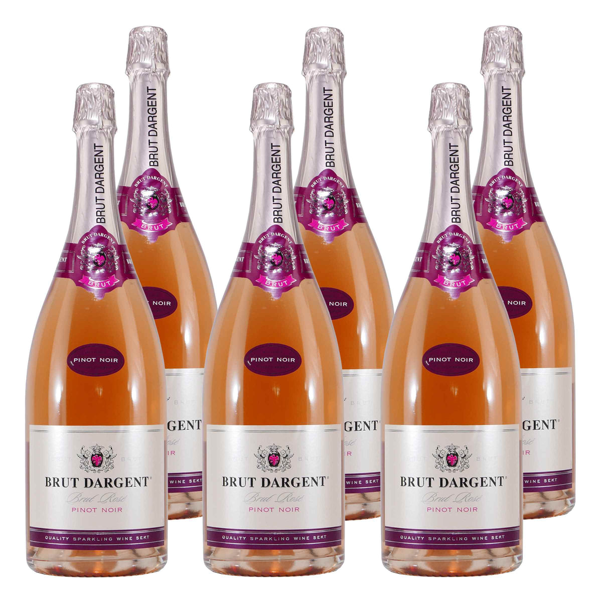 Brut Dargent Pinot Noir Rosé -trocken- (6 x 1,5L)