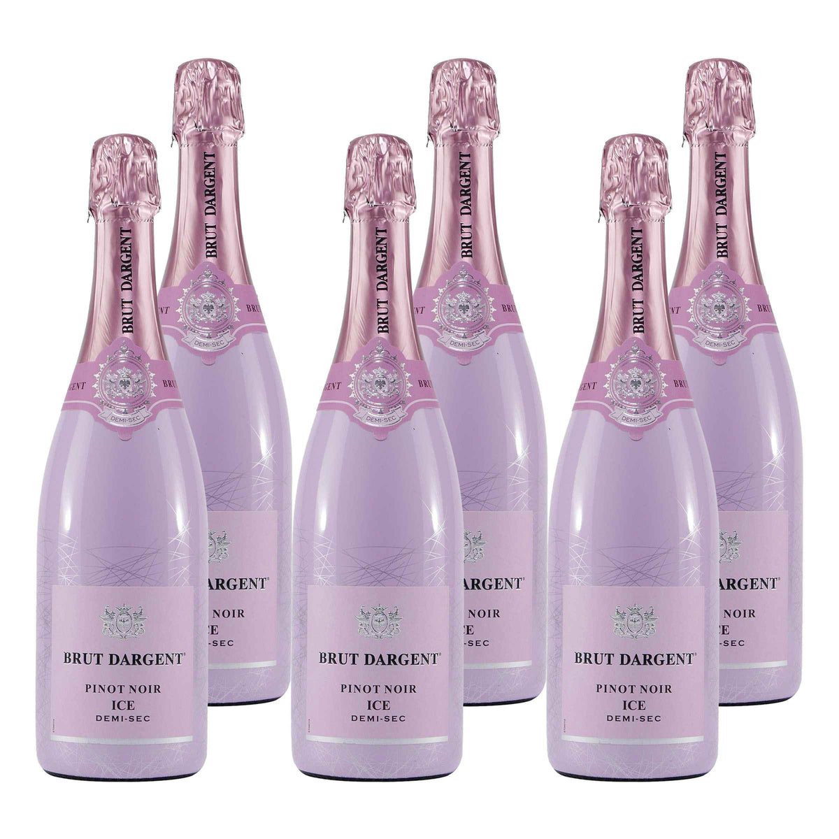 Brut Dargent Pinot Noir ICE -halbtrocken- (6 x 0,75L)