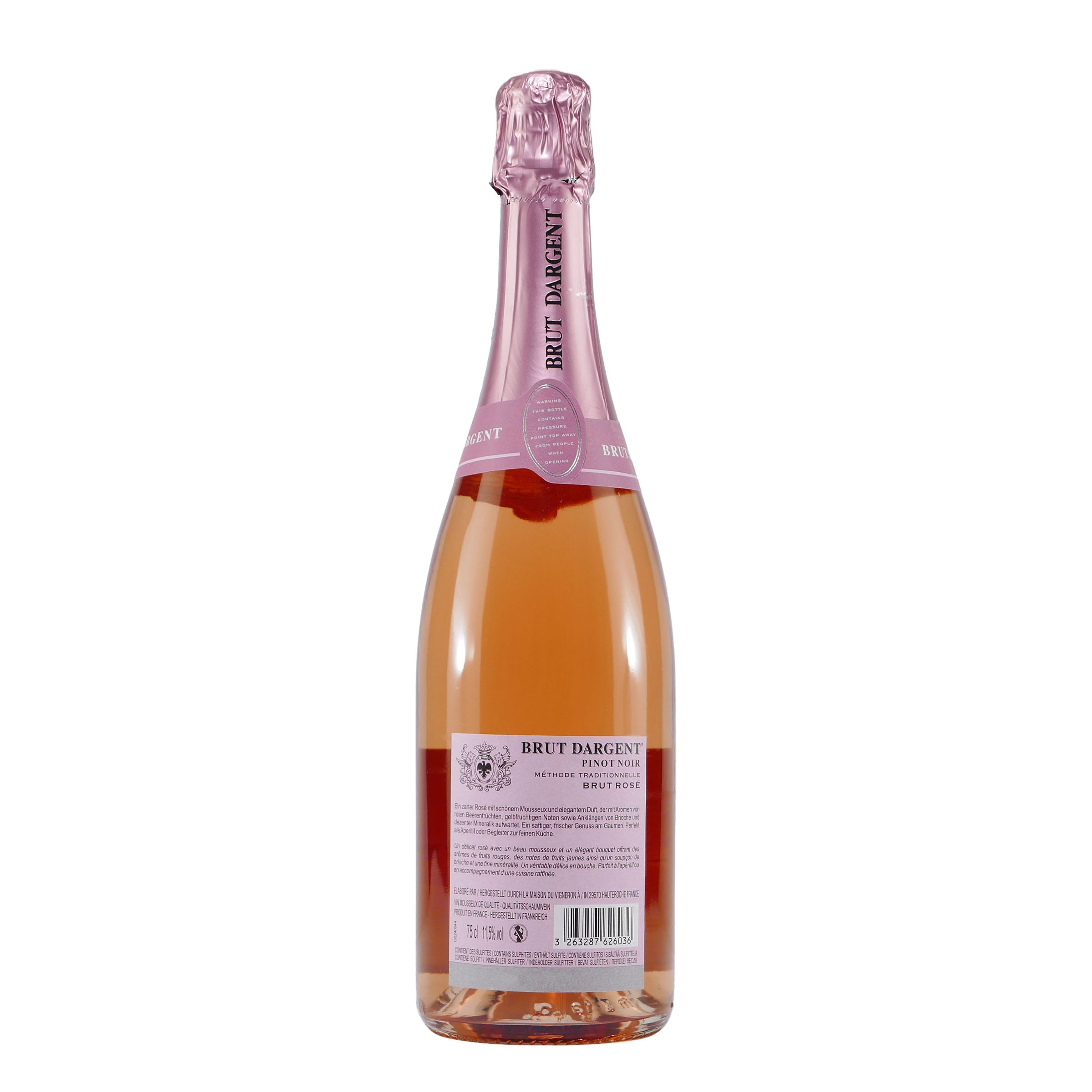 Brut Dargent Pinot Noir Brut Rosé (6 x 0,75L)