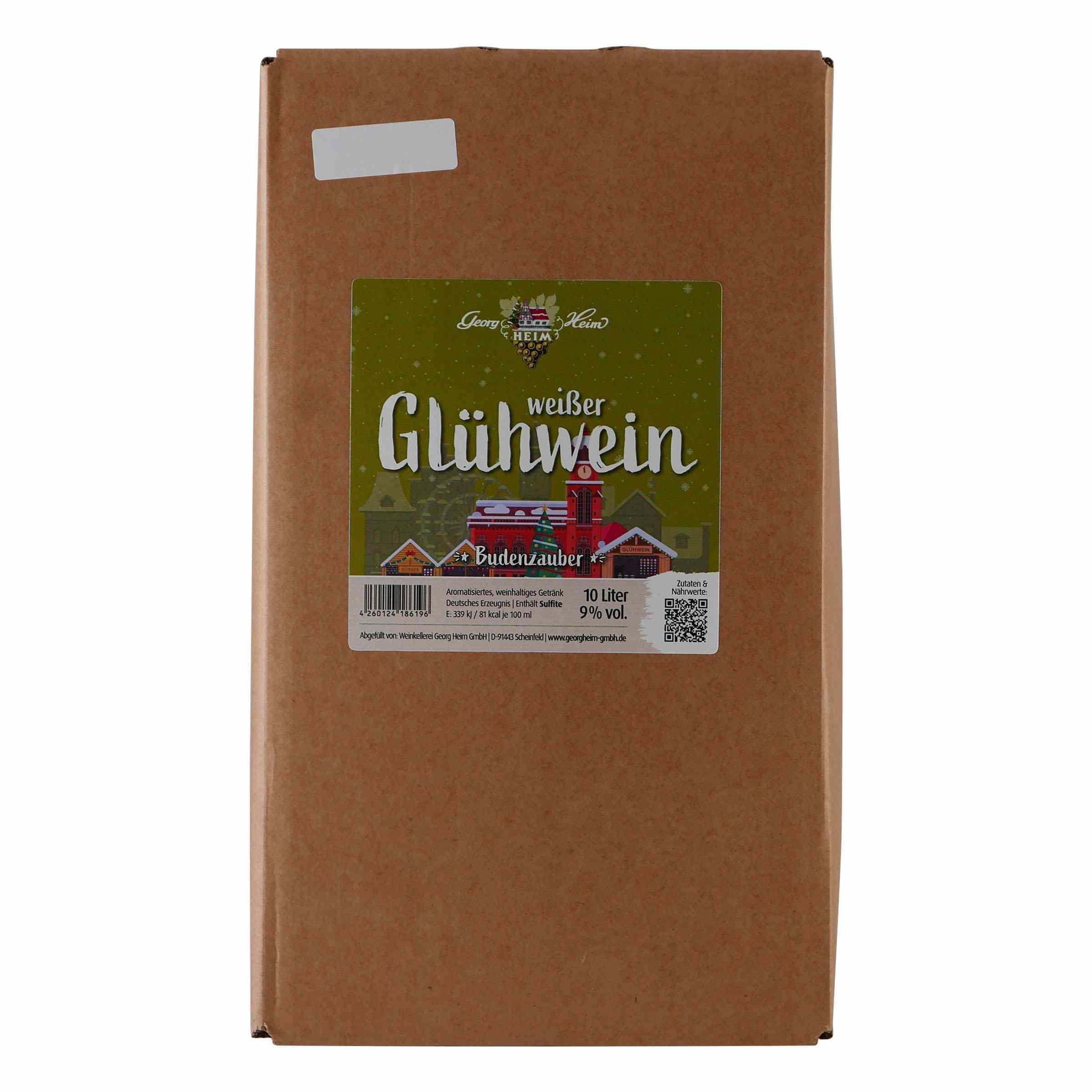 Budenzauber Weißer Glühwein 10L BIB