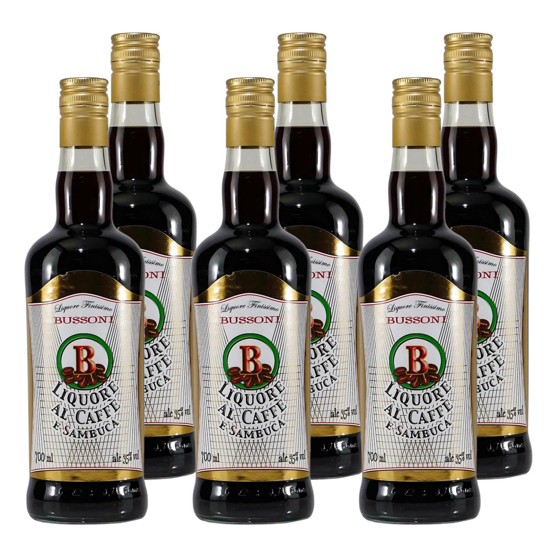Bussoni Sambuca Cafe (6 x 0,7L)