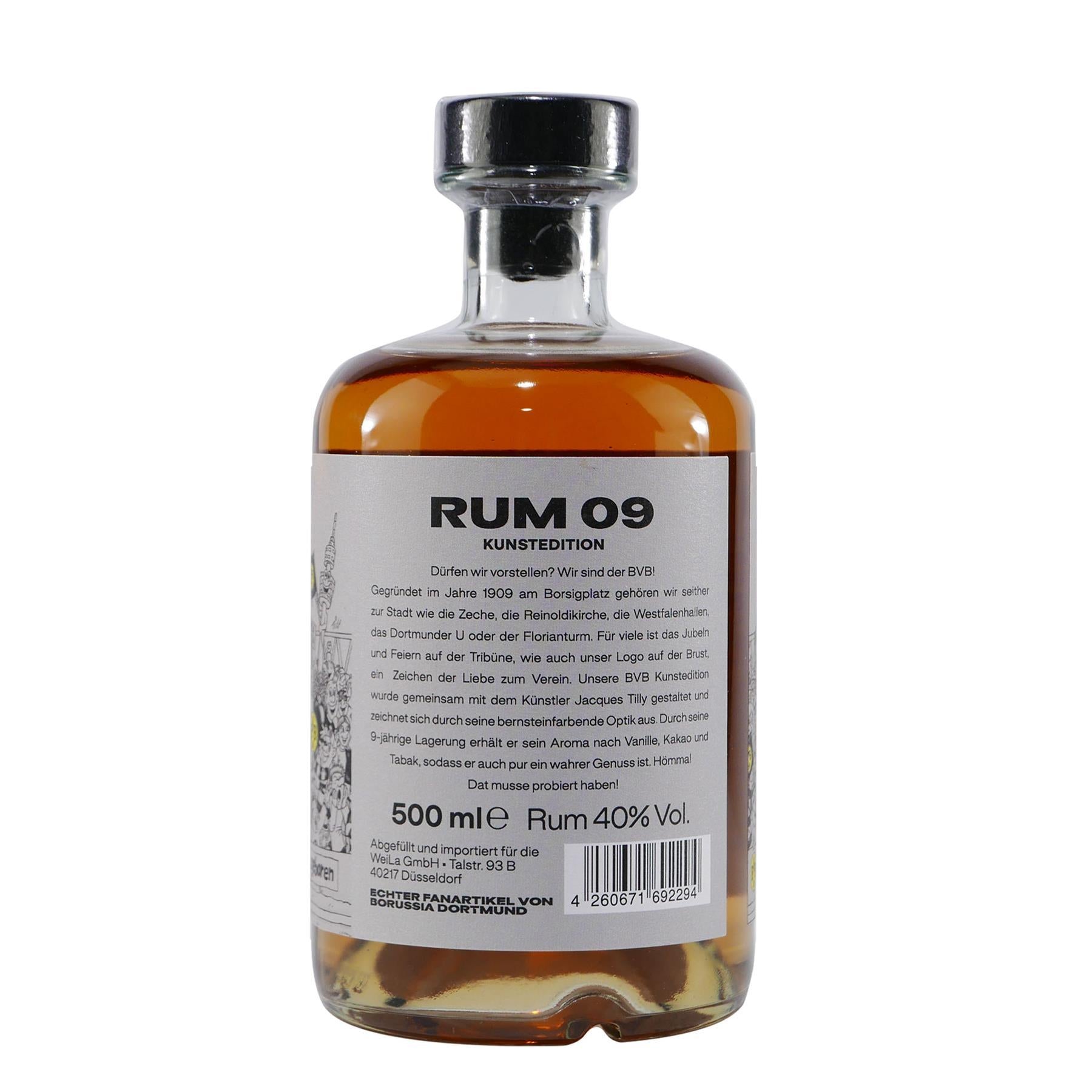 BVB Rum 09 Kunstedition mit Geschenk-Holzkiste