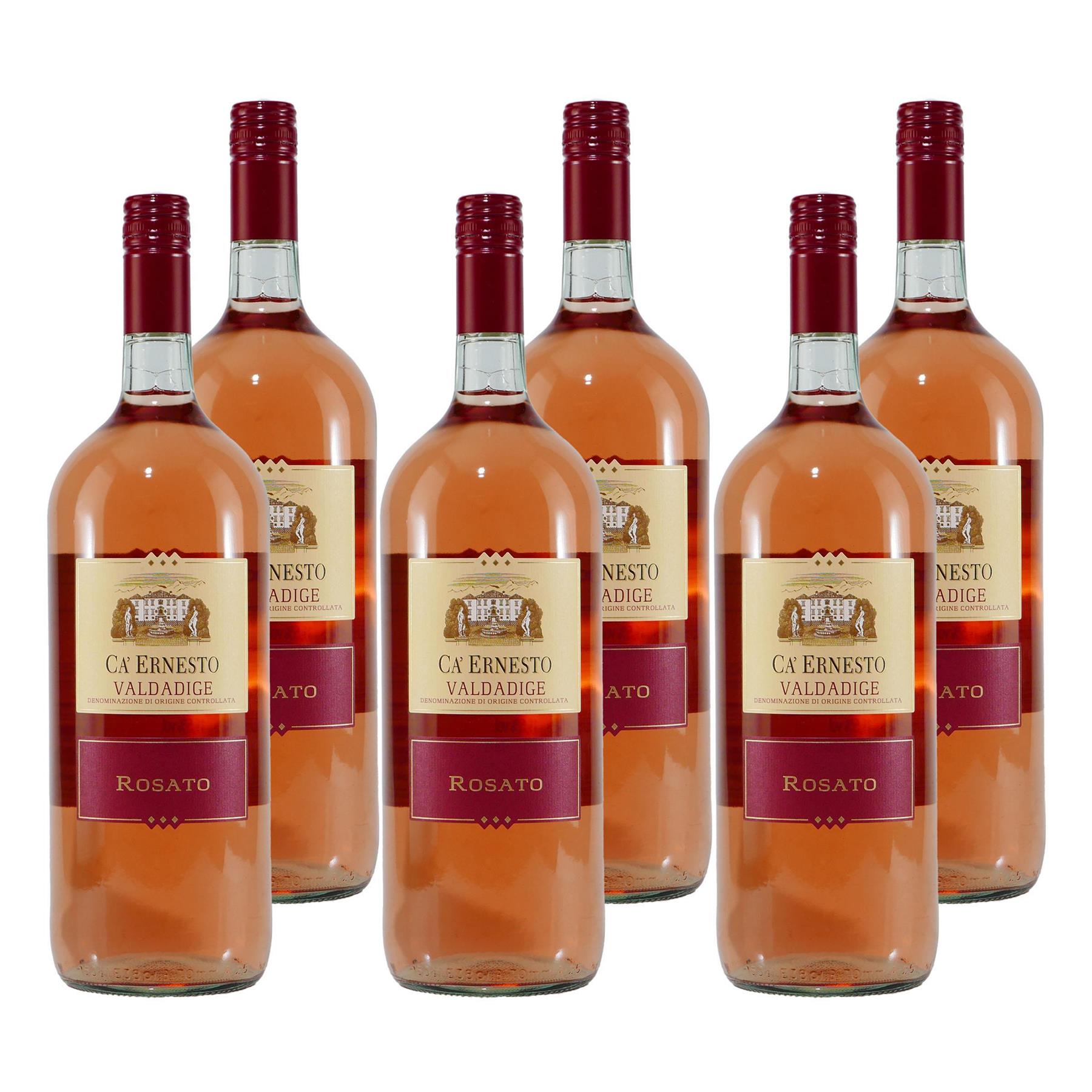 Ca´ Ernesto Valdadige Rosato DOC -trocken- (6 x 1,5L)