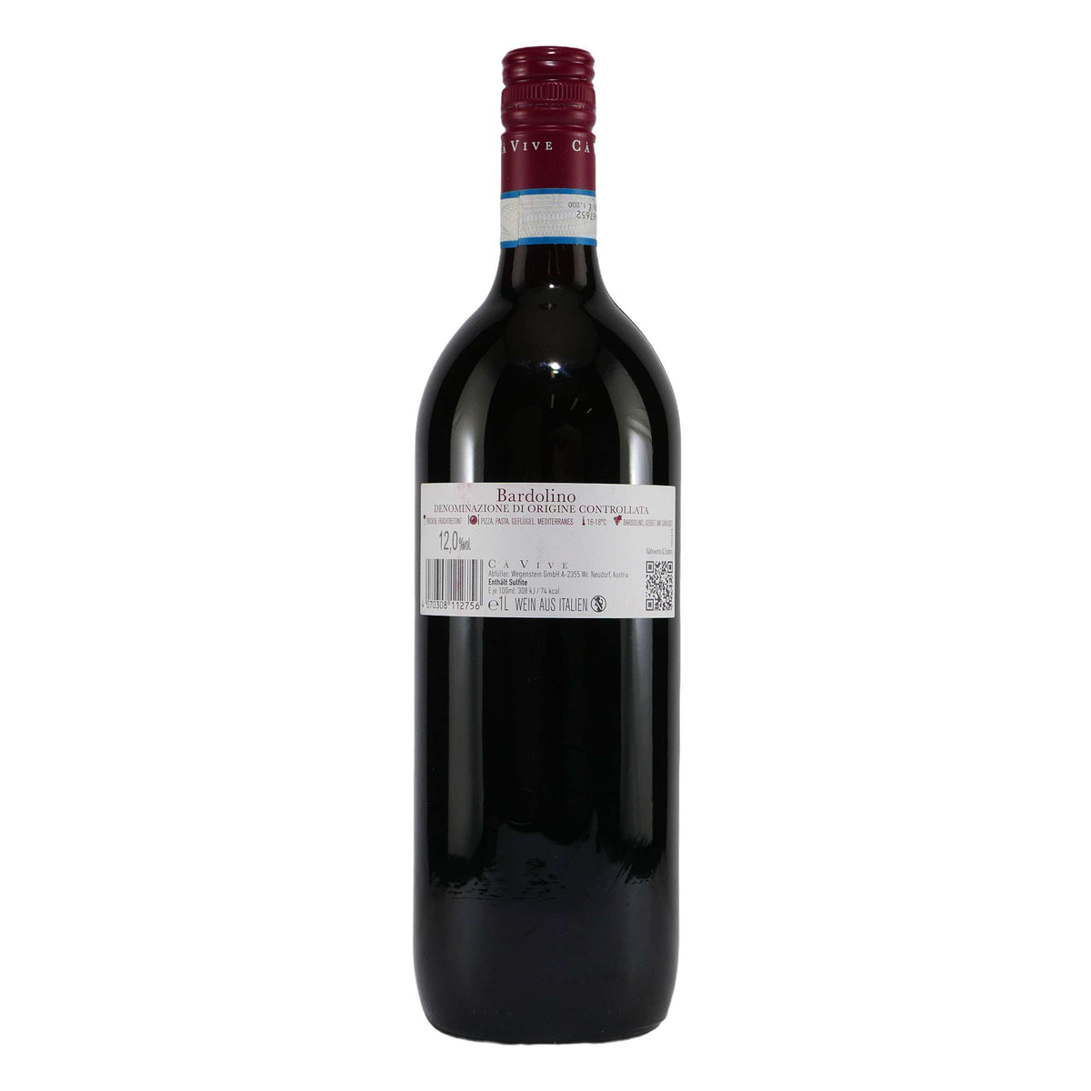 Cá Vine Bardolino DOC -trocken- (6 x 1,0L)
