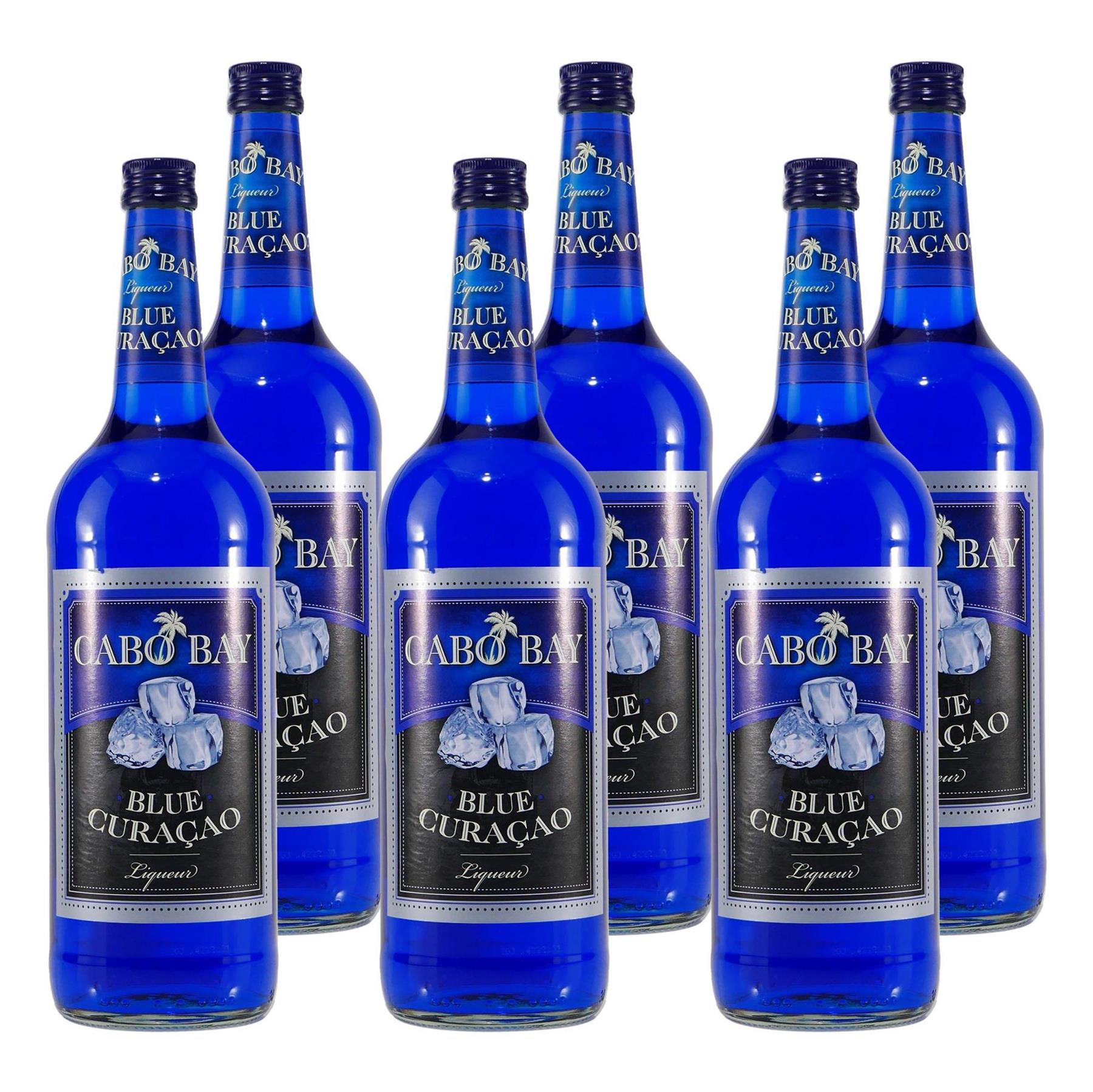 Cabo Bay Blue Curacao (6 x 1,0L)