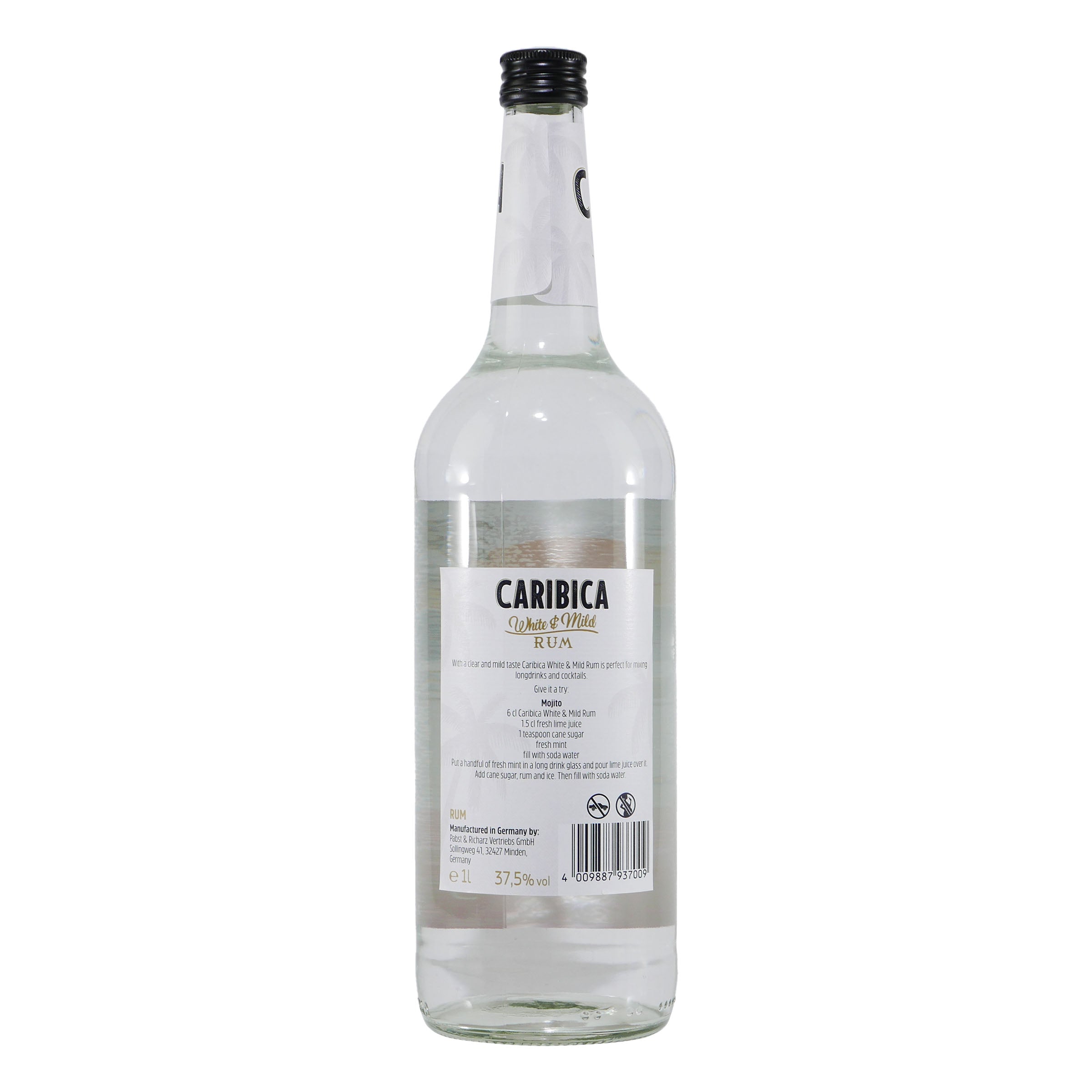 Caribica White & Mild Rum (6 x 1,0L)