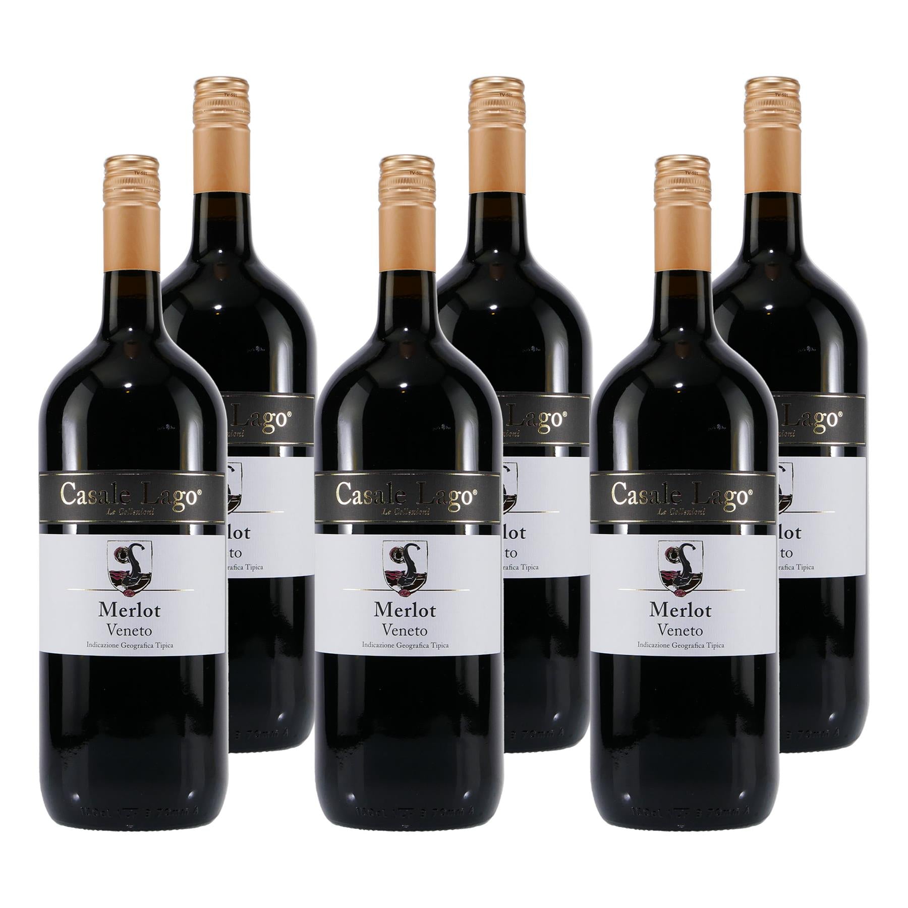 Casale Lago Merlot IGT -trocken- (6 x 1,5L)