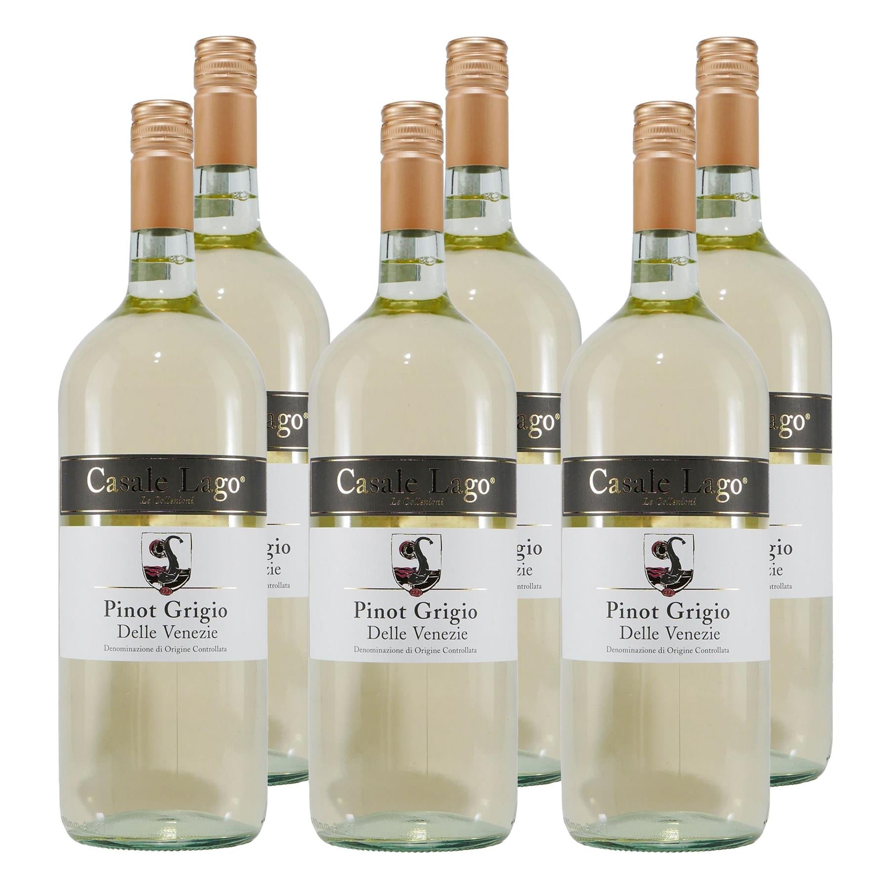 Casale Lago Pinot Grigio DOC -trocken- (6 x 1,5L)