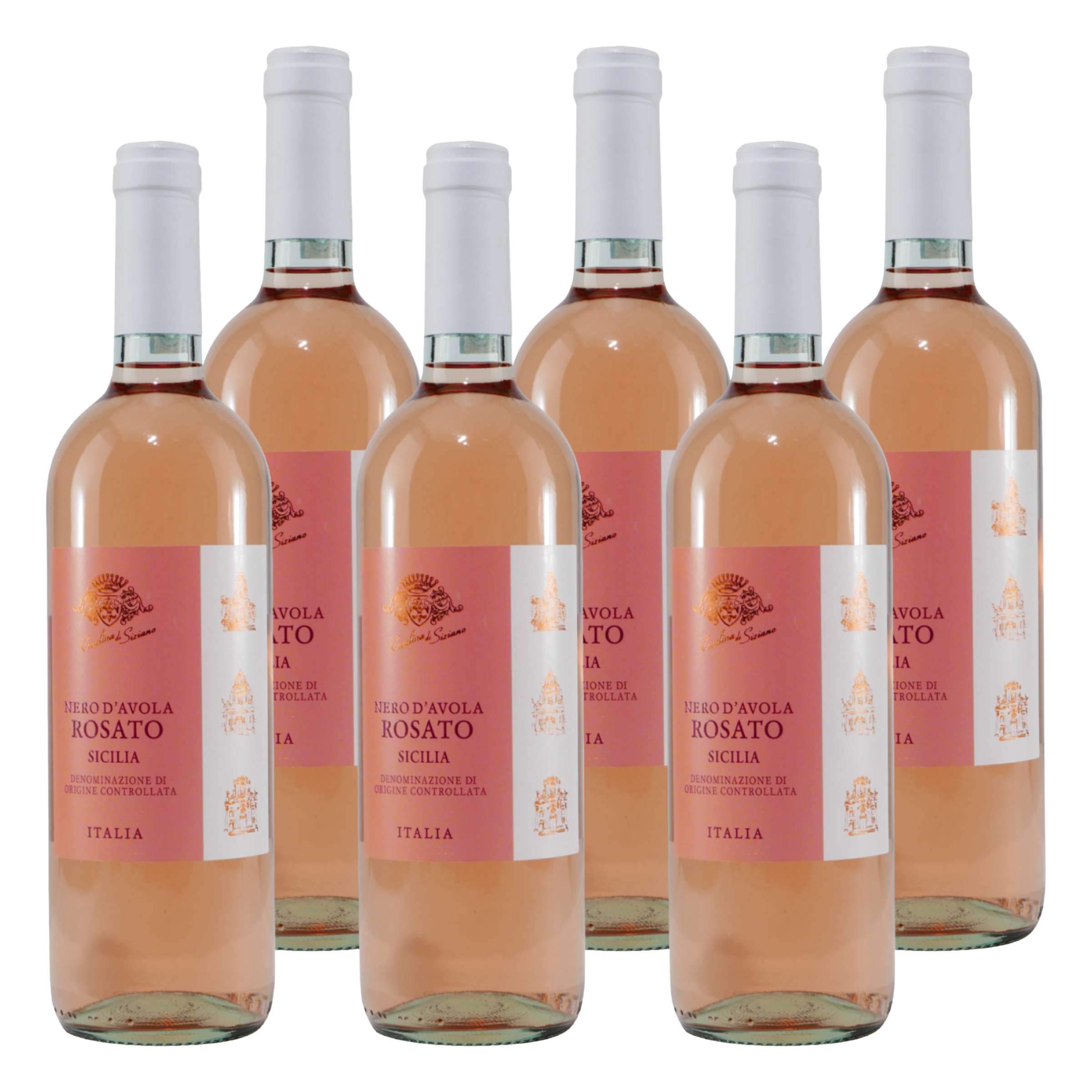 Casalina di Siziano Nero D´Avola Rosato -trocken- (6 x 0,75L)