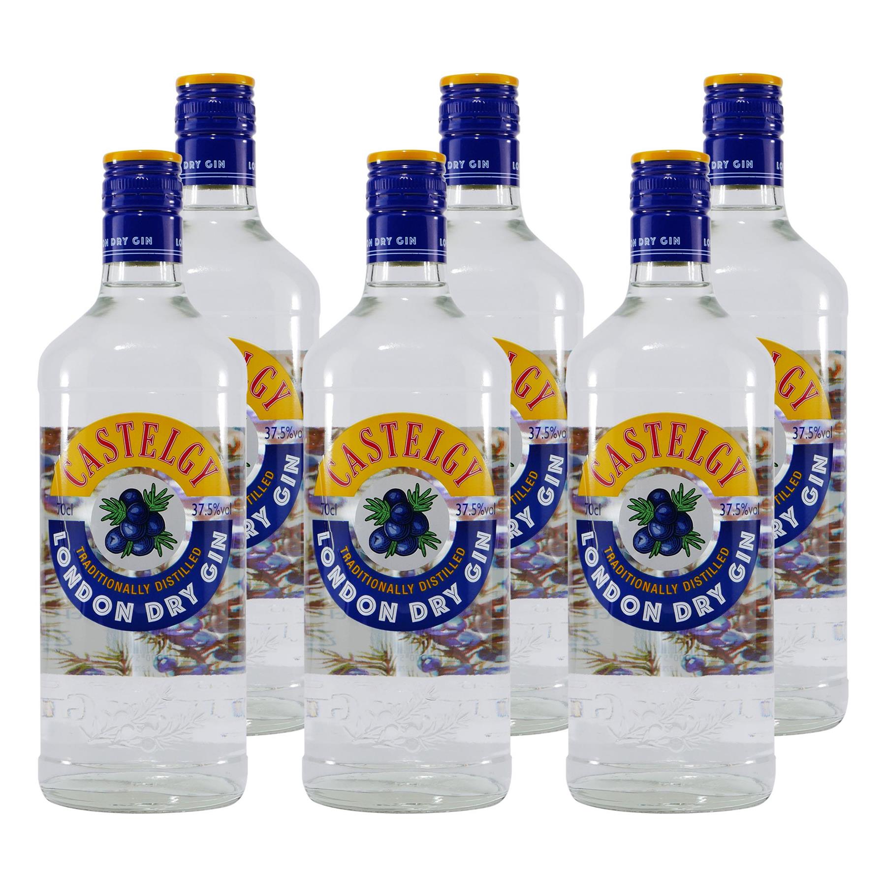 Castelgy London Dry Gin (6 x 0,7L)