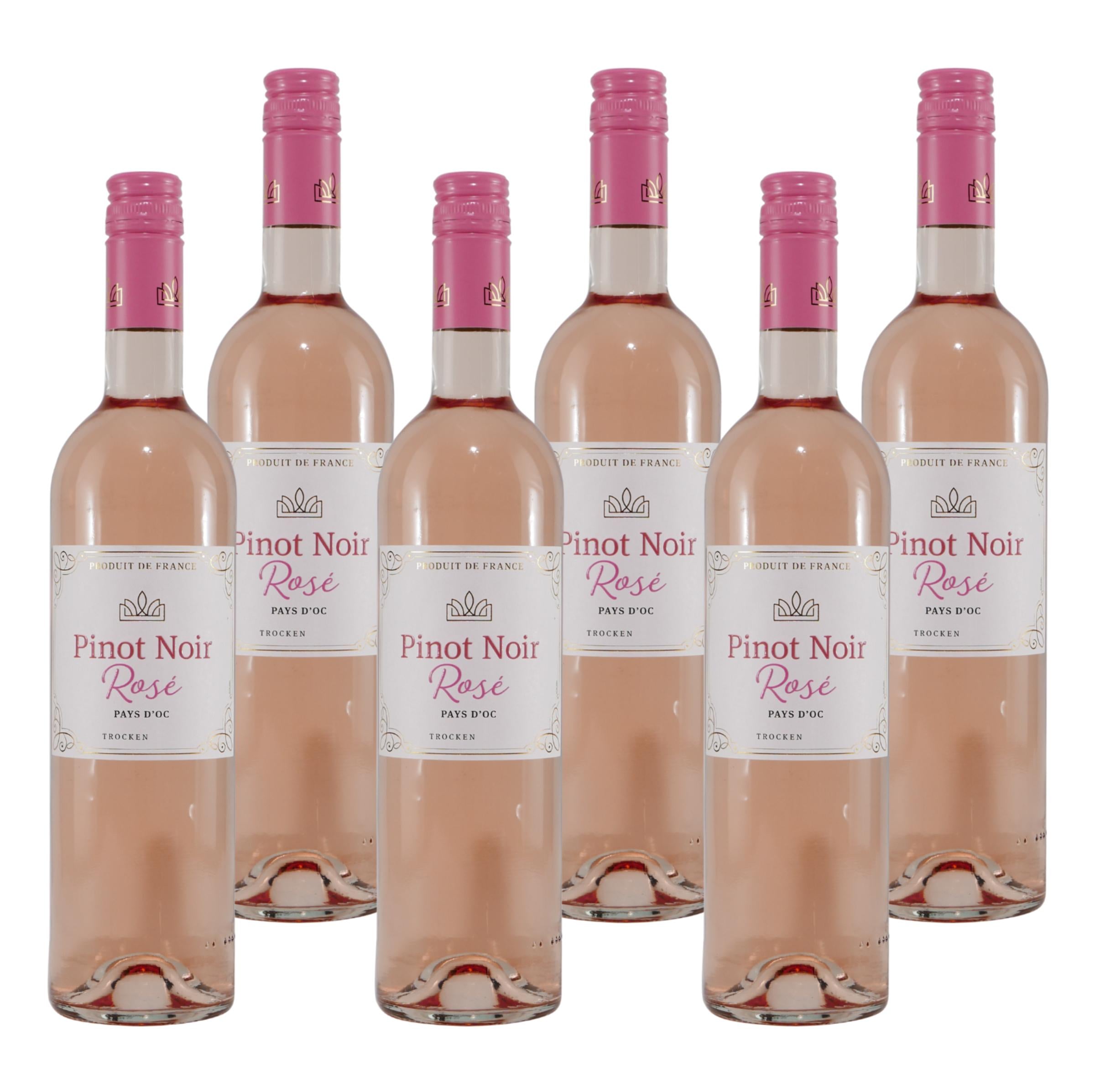 Cave de Vigne Pinot Noir Rosé IGP -trocken- (6 x 0,75L)