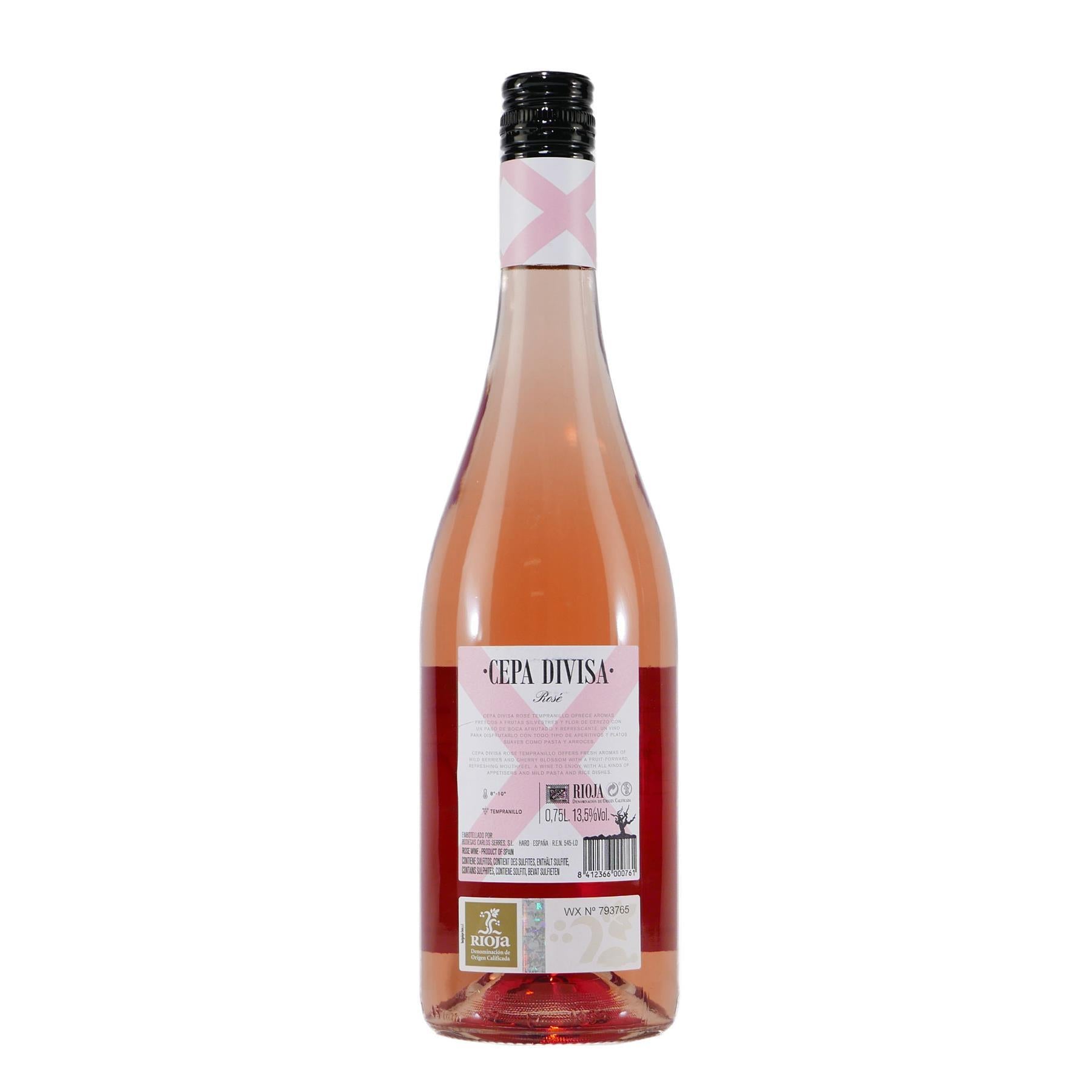 Cepa Divisa Tempranillo Rosé 0,75L