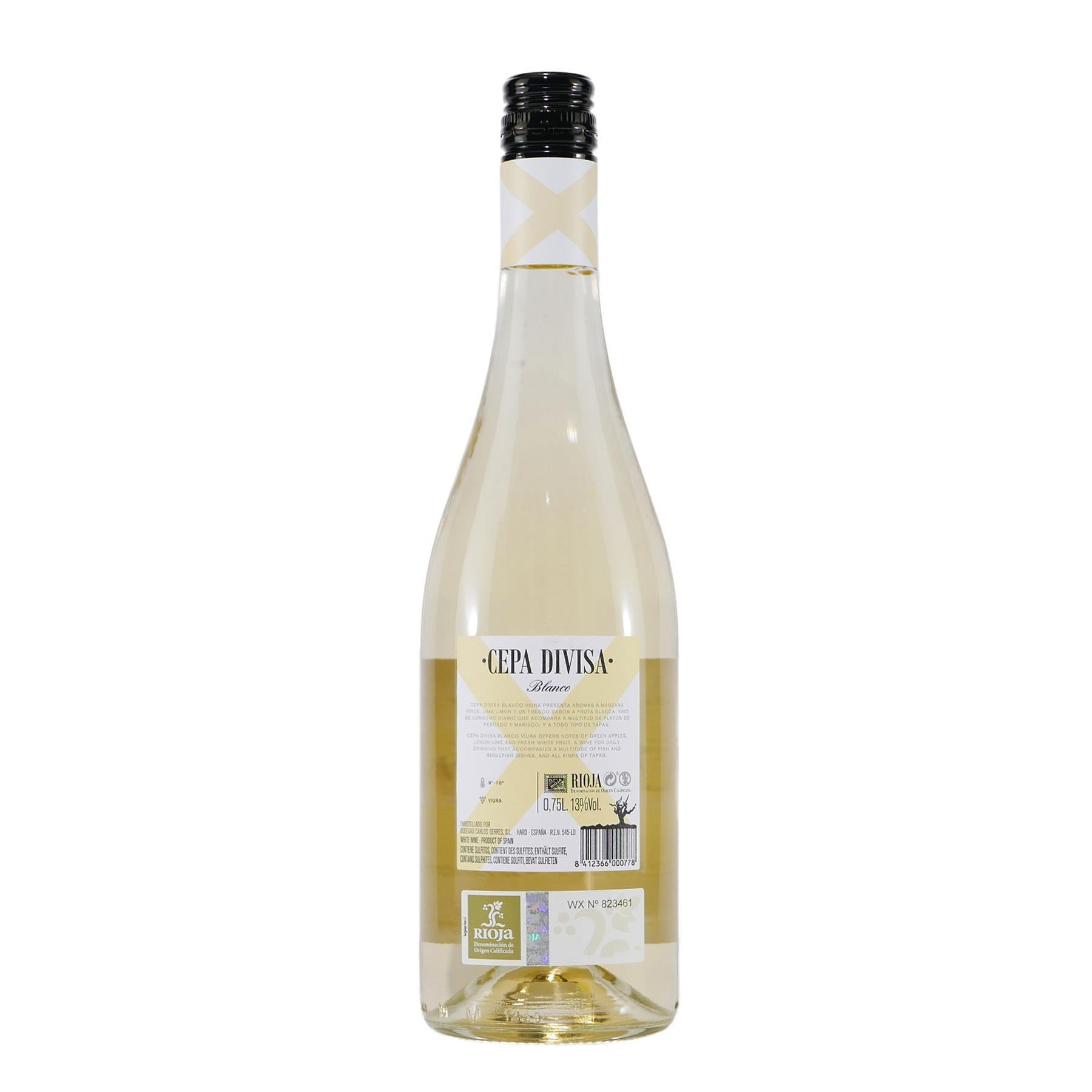 Cepa Divisa Viura Blanco White