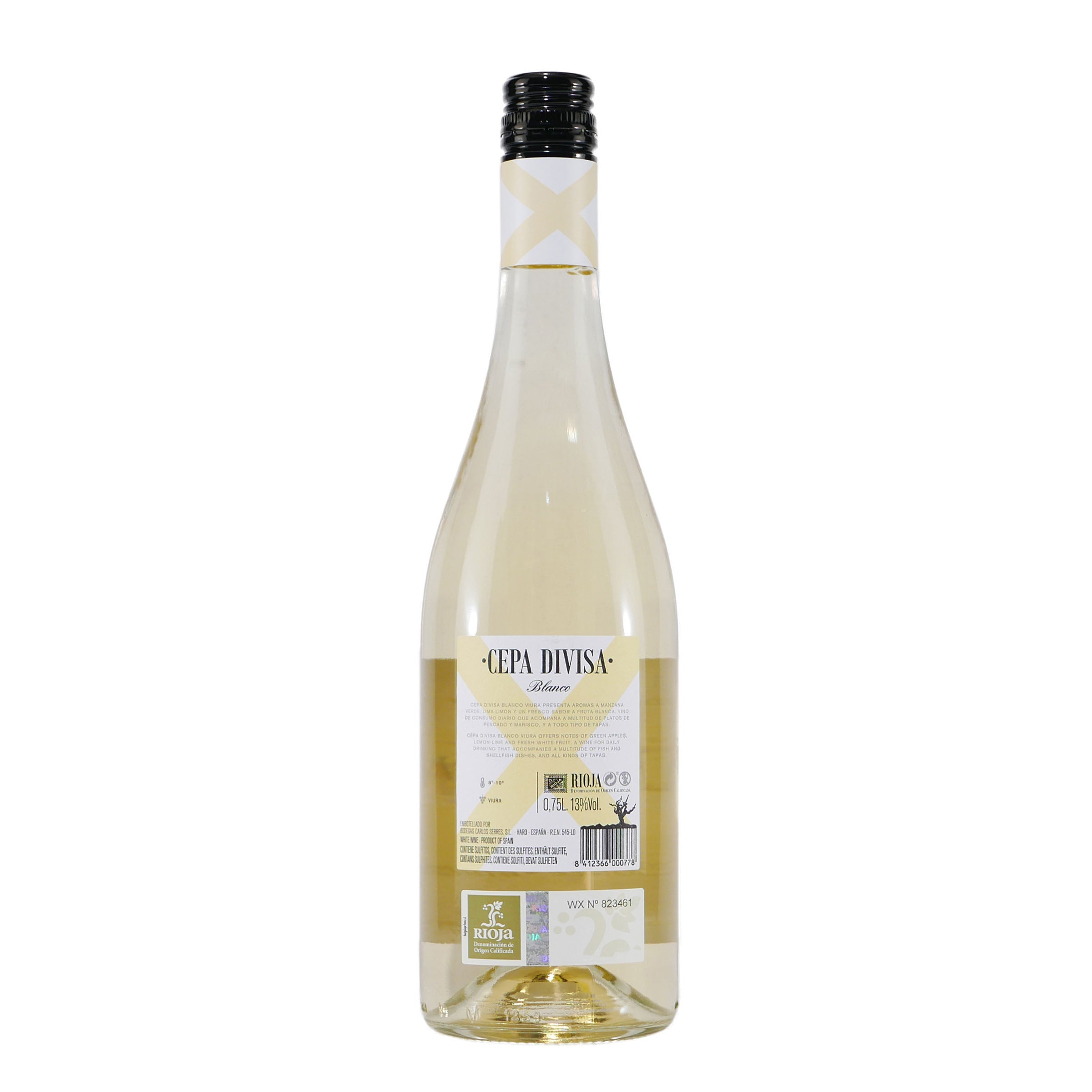 Cepa Divisa Viura Blanco White