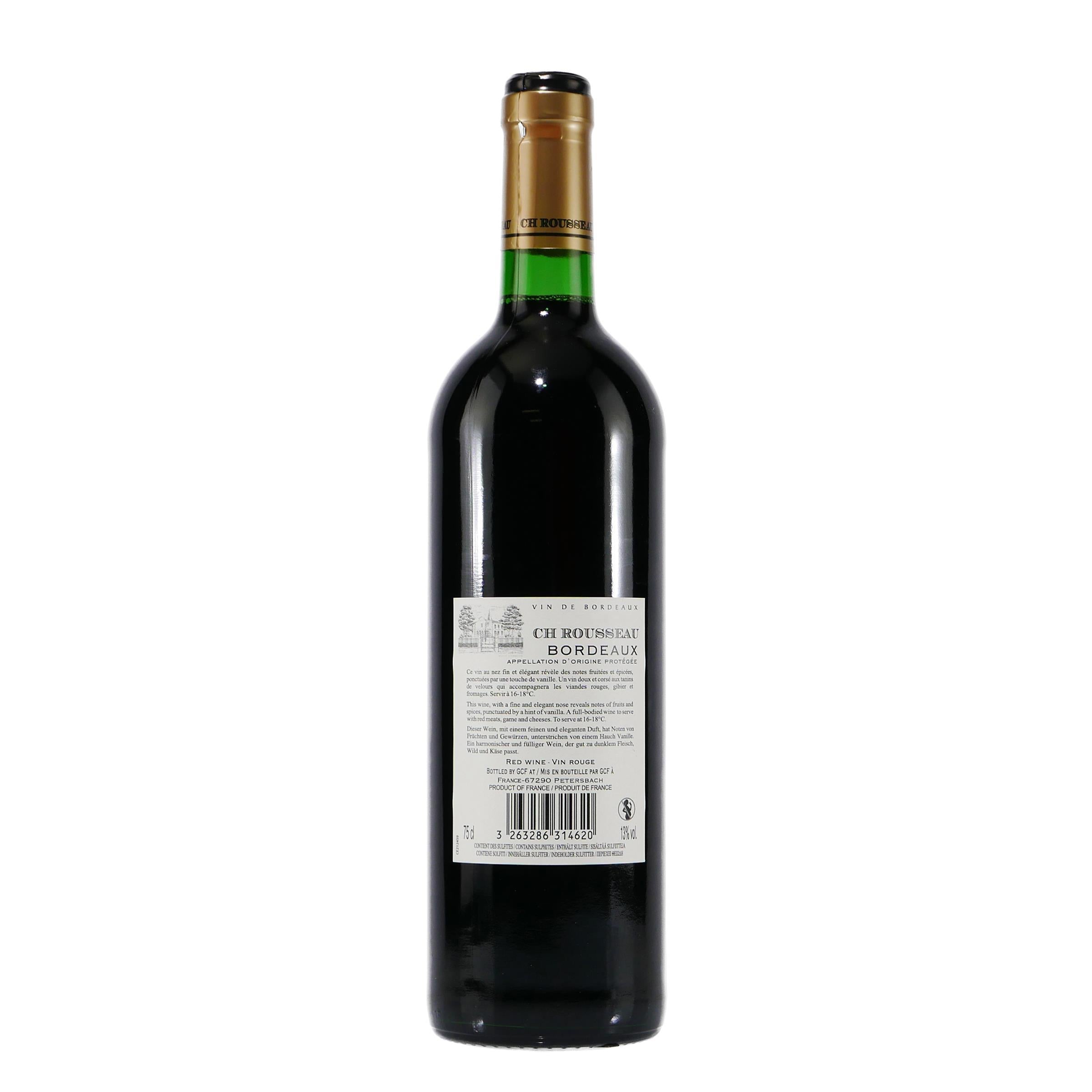 Château Rousseau Bordeaux -trocken- (6 x 0,75L)