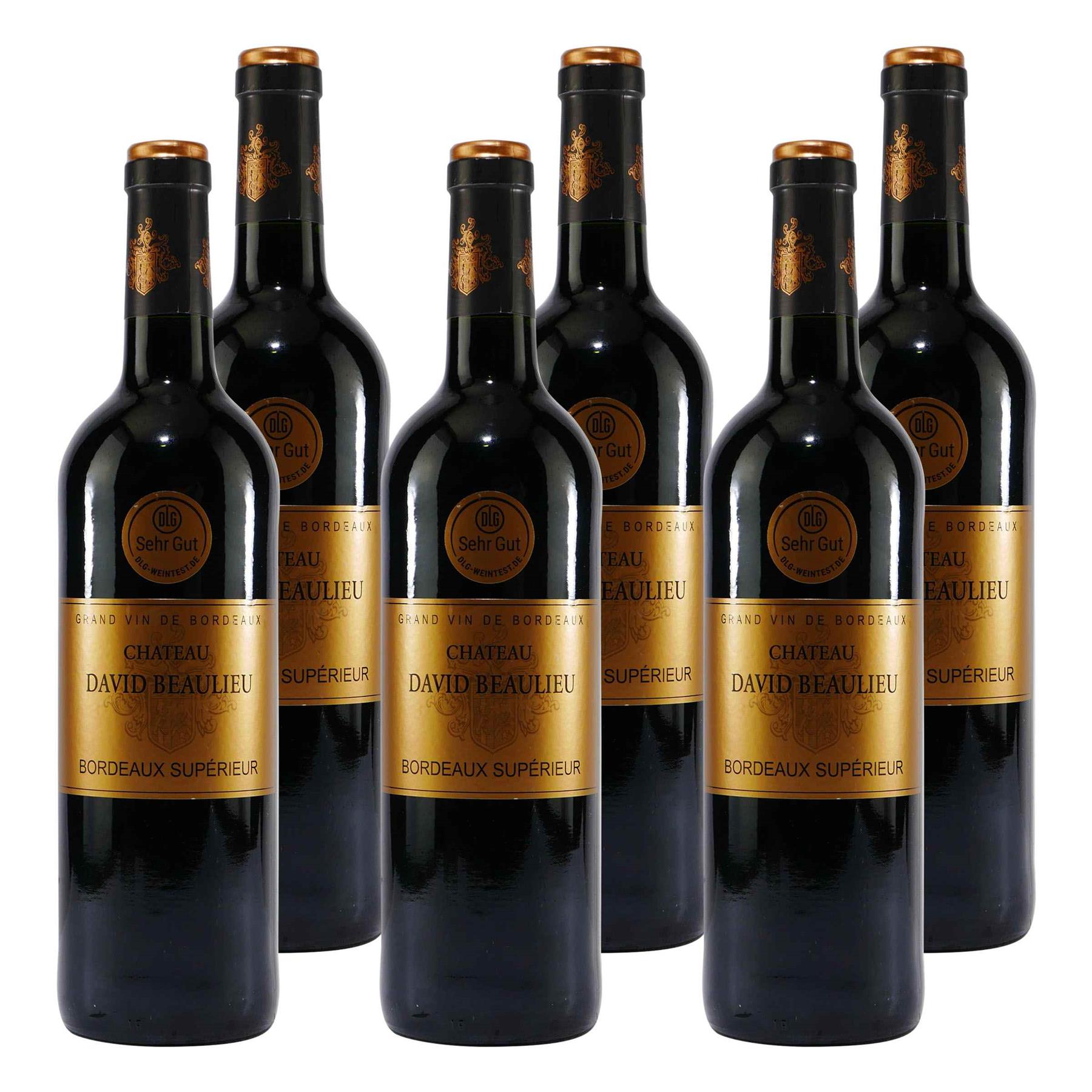 David Beaulieu Bordeaux Supérieur AOP -trocken- (6 x 0,75L)