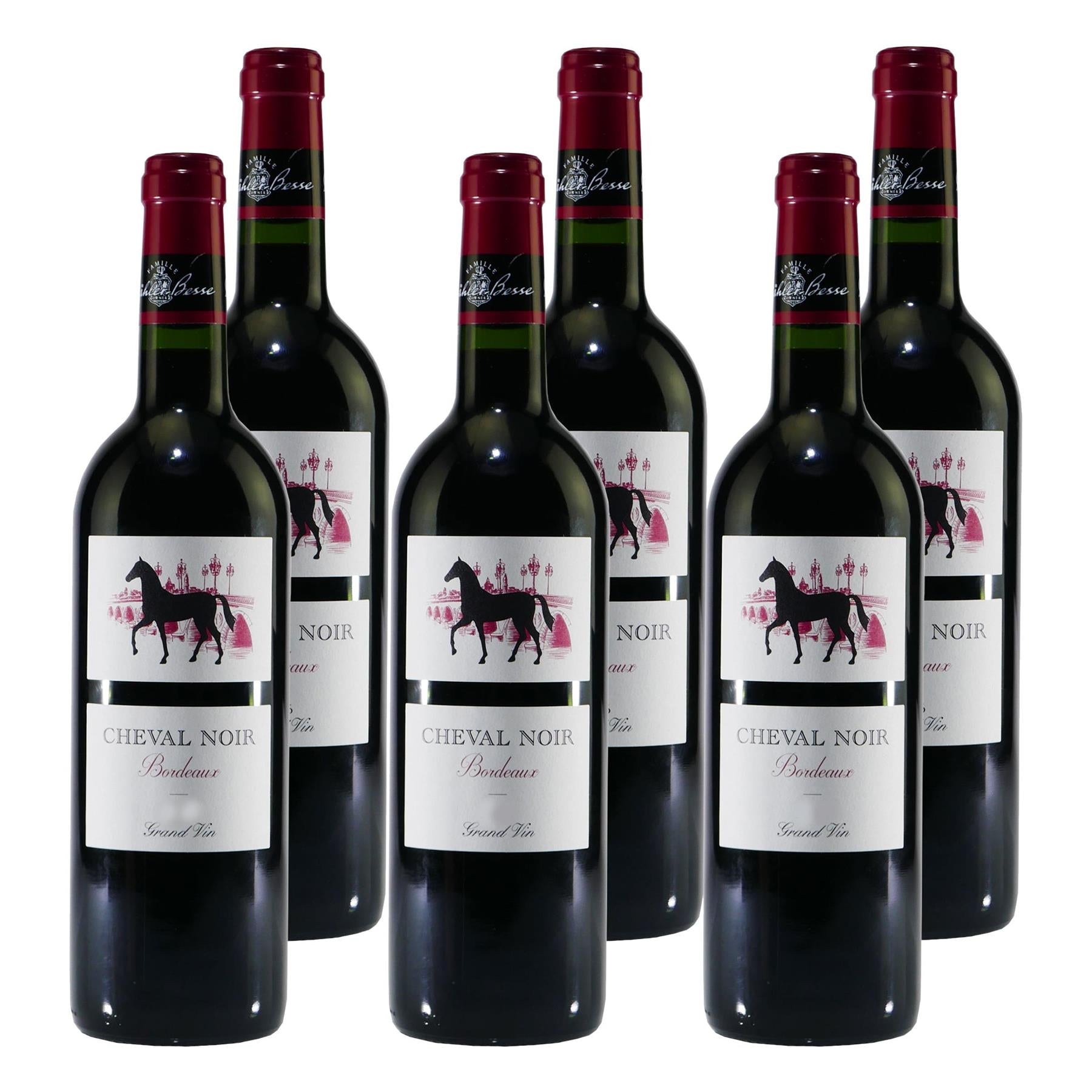 Cheval Noir Bordeaux Grand Vin A.O.C. (6 x 0,75L)