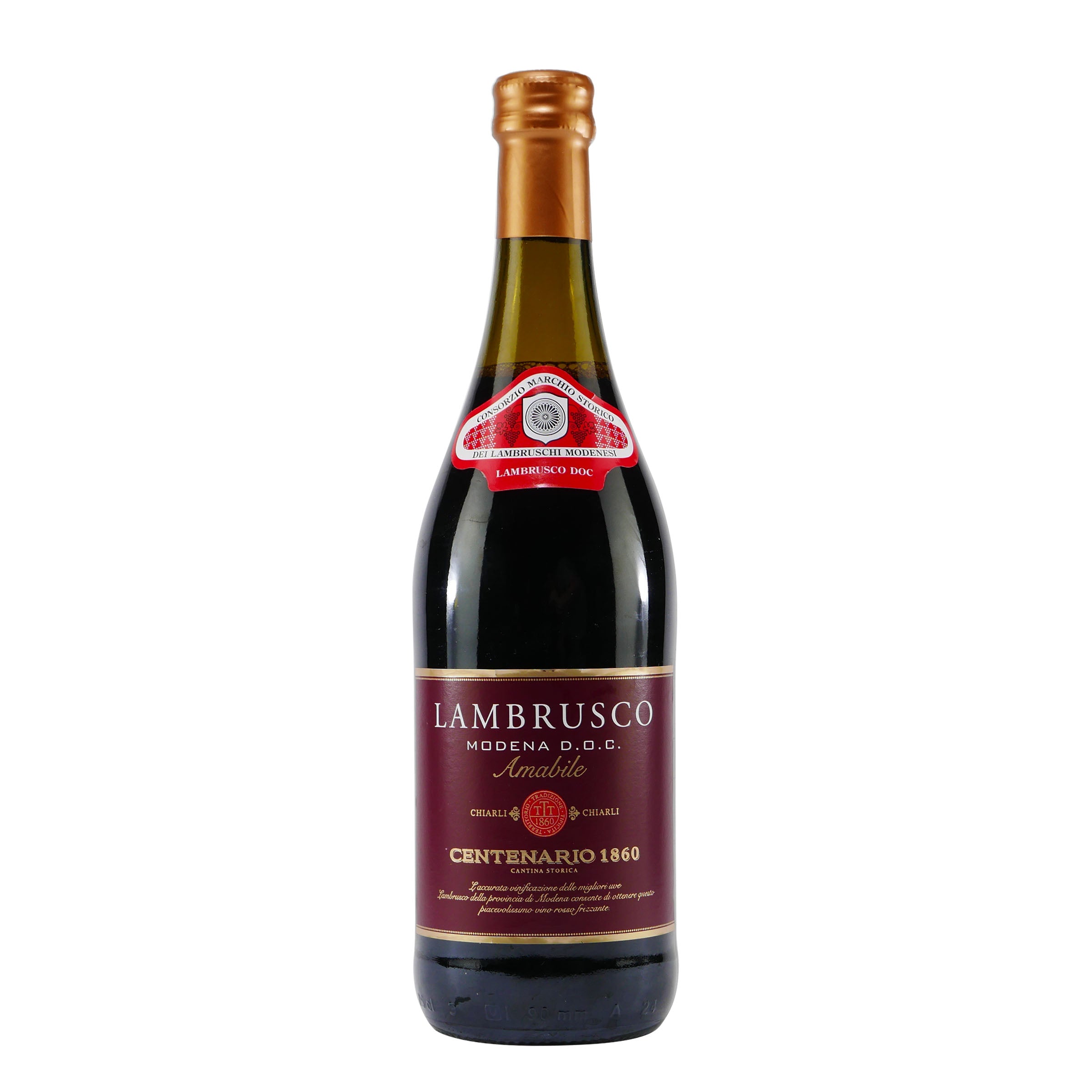 Chiarli Lambrusco Modena DOC -lieblich- (6 x 0,75L)