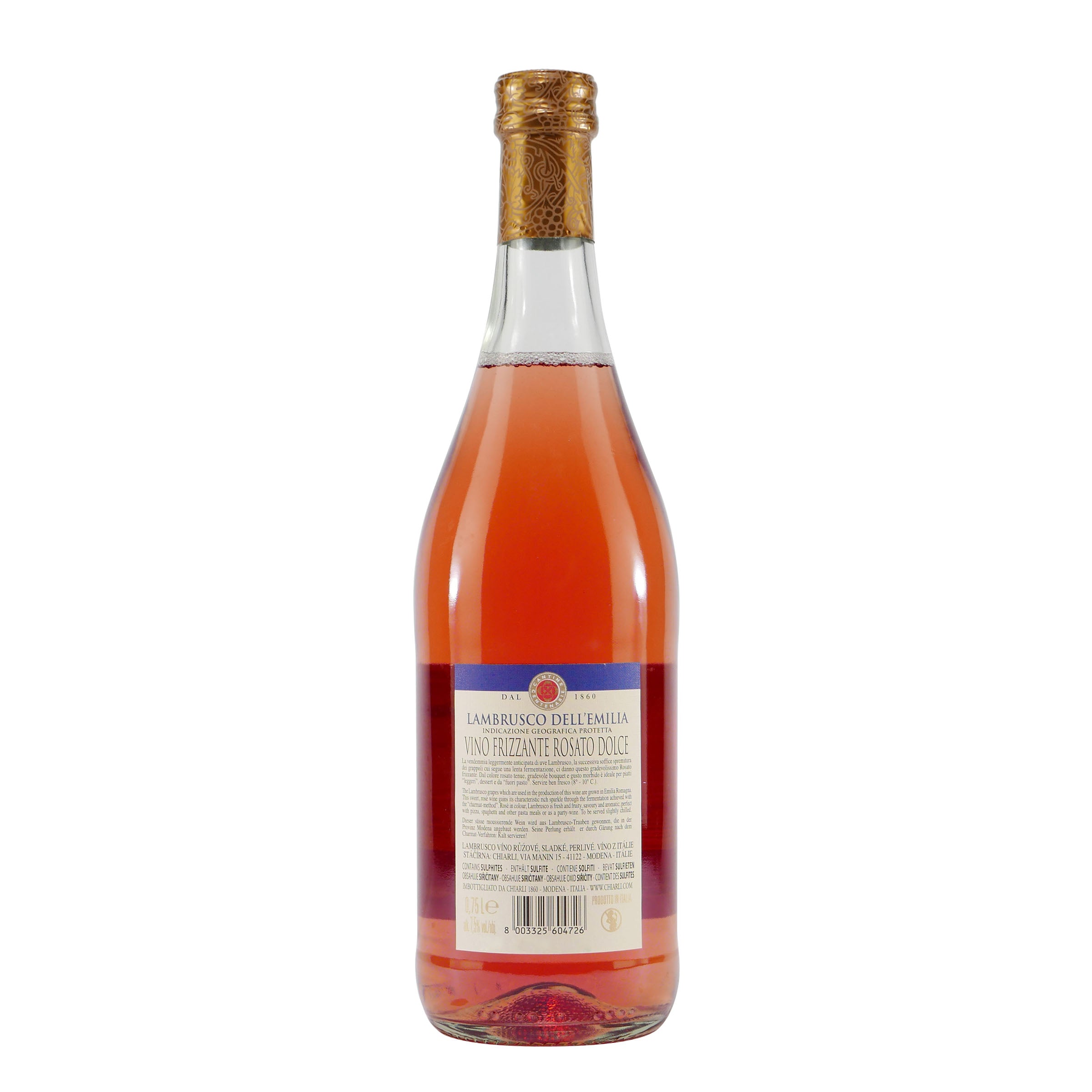 Chiarli Lambrusco Rosato IGP -lieblich- (6 x 0,75L)