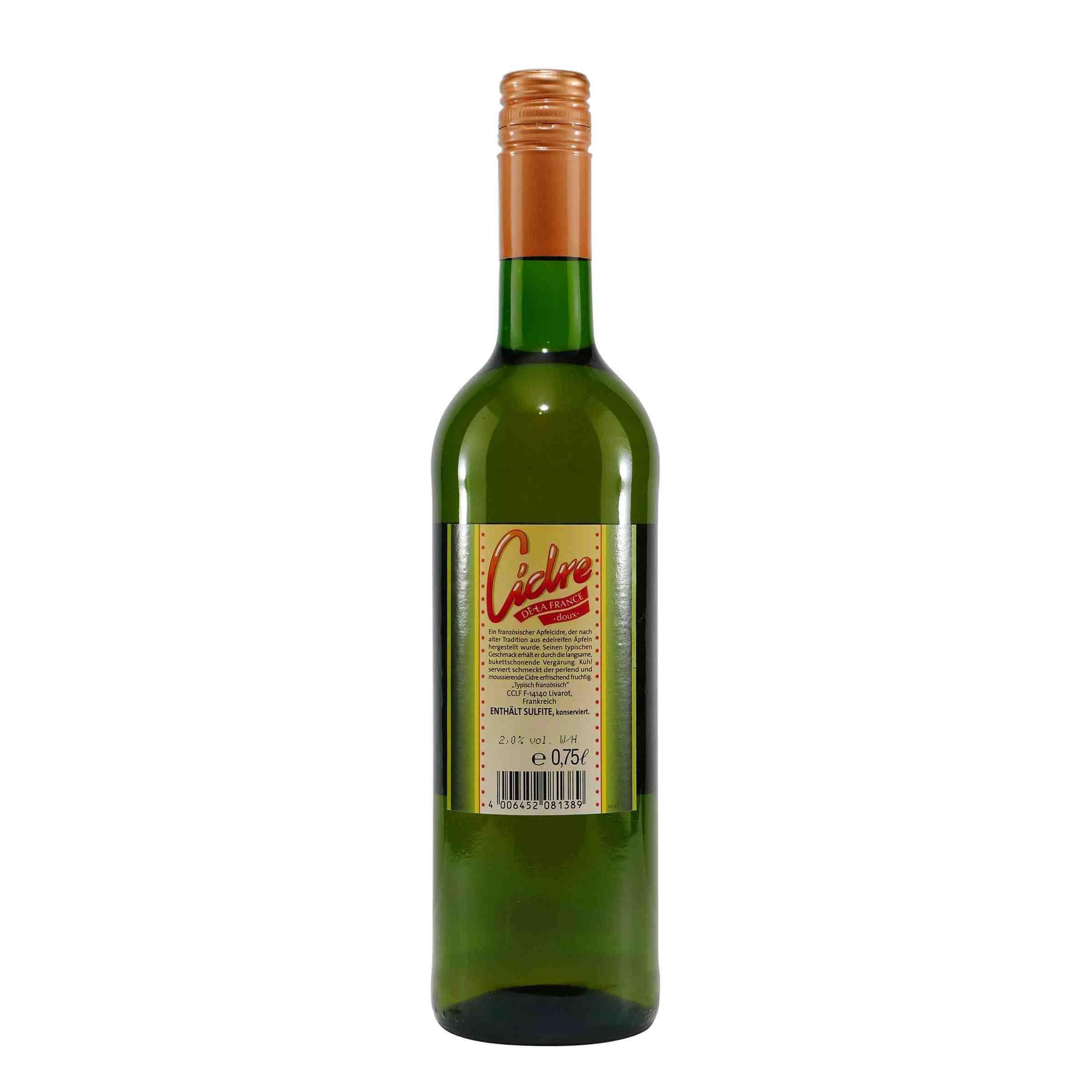 Cidre de la France Apfelwein -doux- (6 x 0,75L)