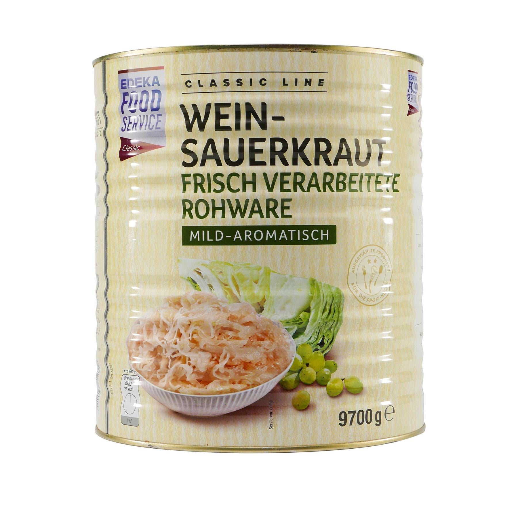 Classic Line Wein-Sauerkraut Mild-Aromatisch 9,7KG