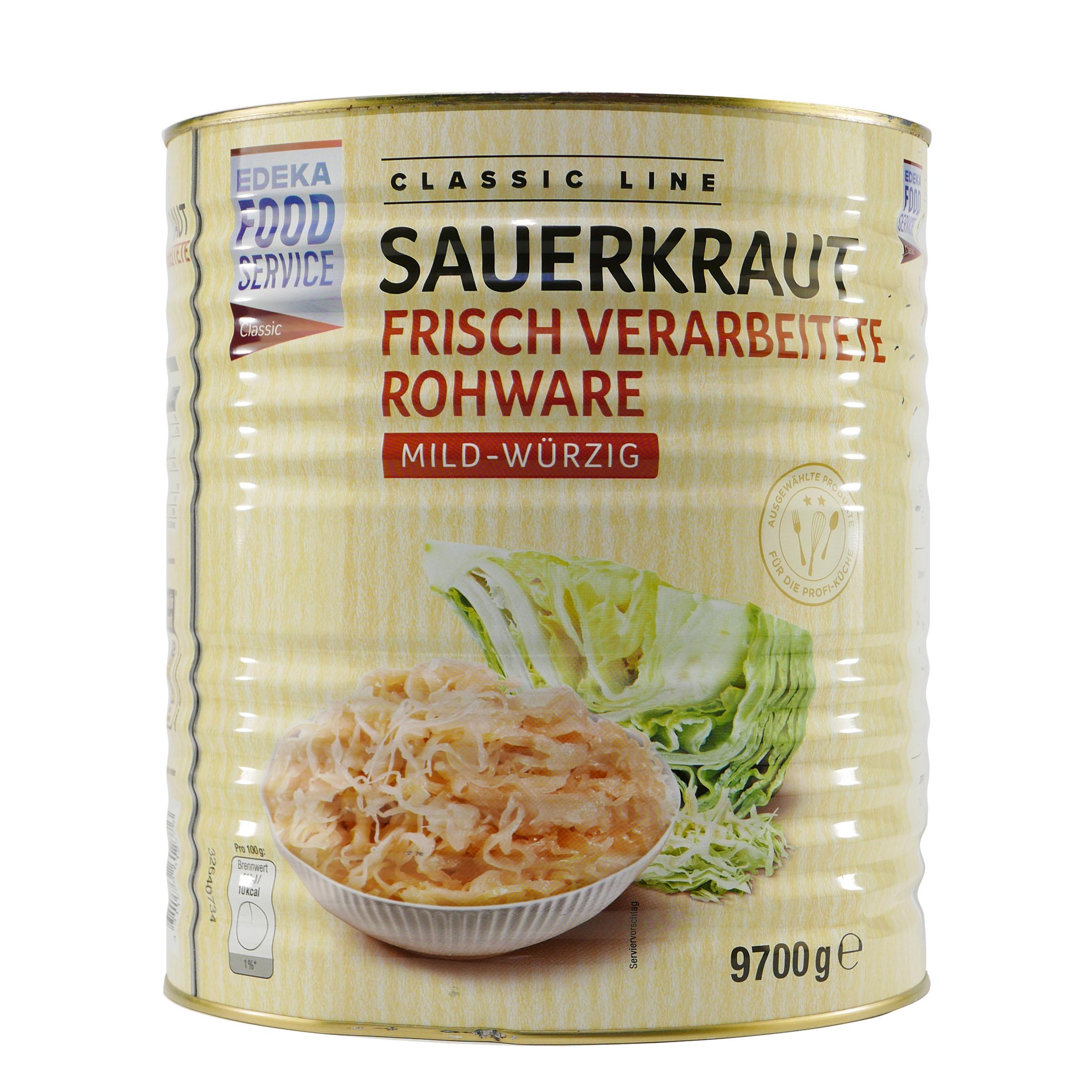 Classic Line Sauerkraut Mild-Würzig 9,7KG
