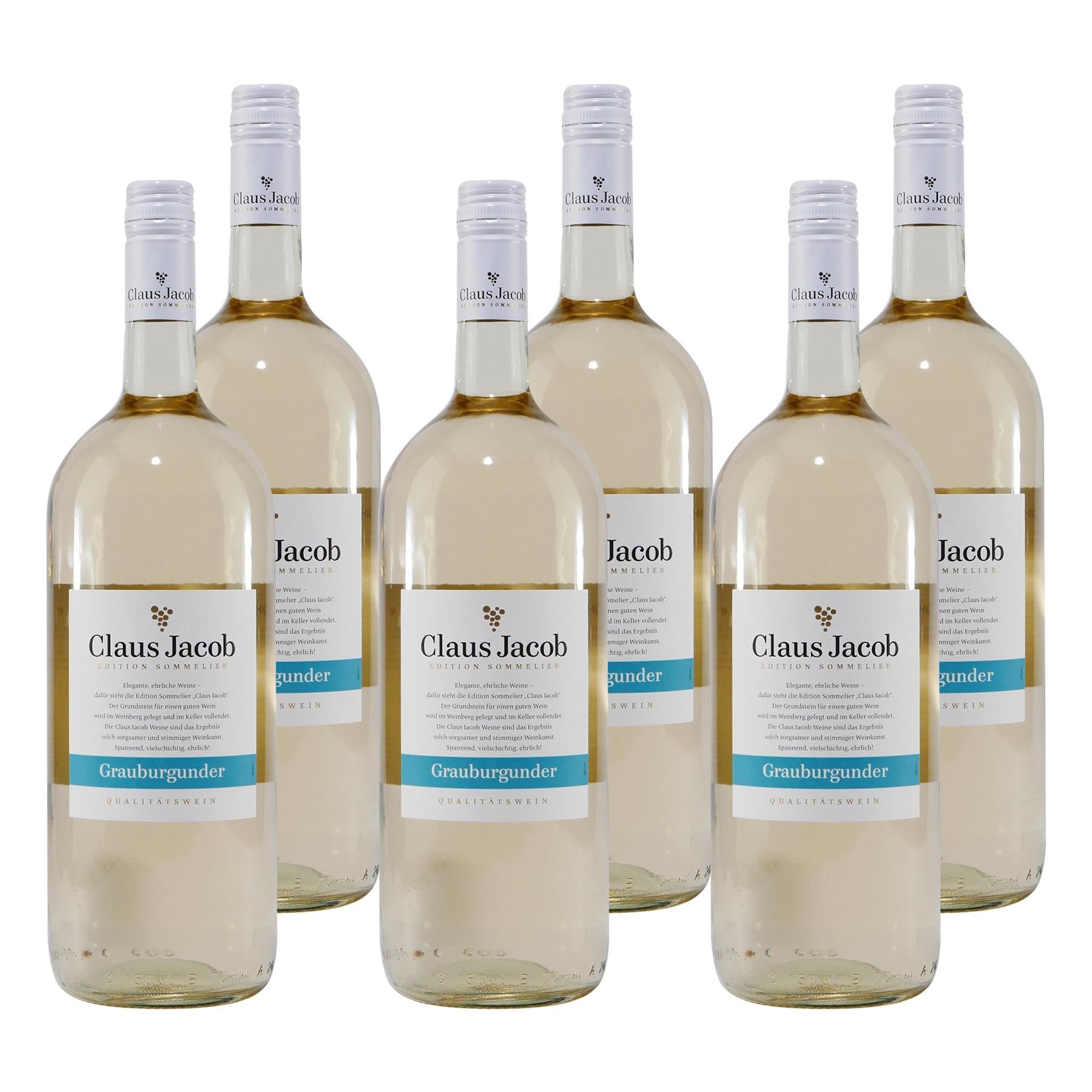 Claus Jacob Grauburgunder -trocken- (6 x 1,5L)