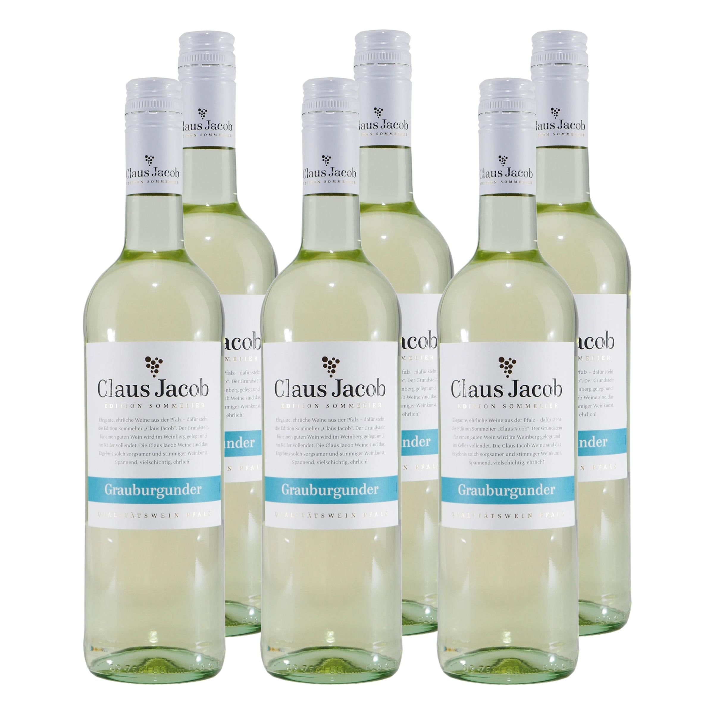 Claus Jacob Grauburgunder QbA -trocken- (6 x 0,75L)