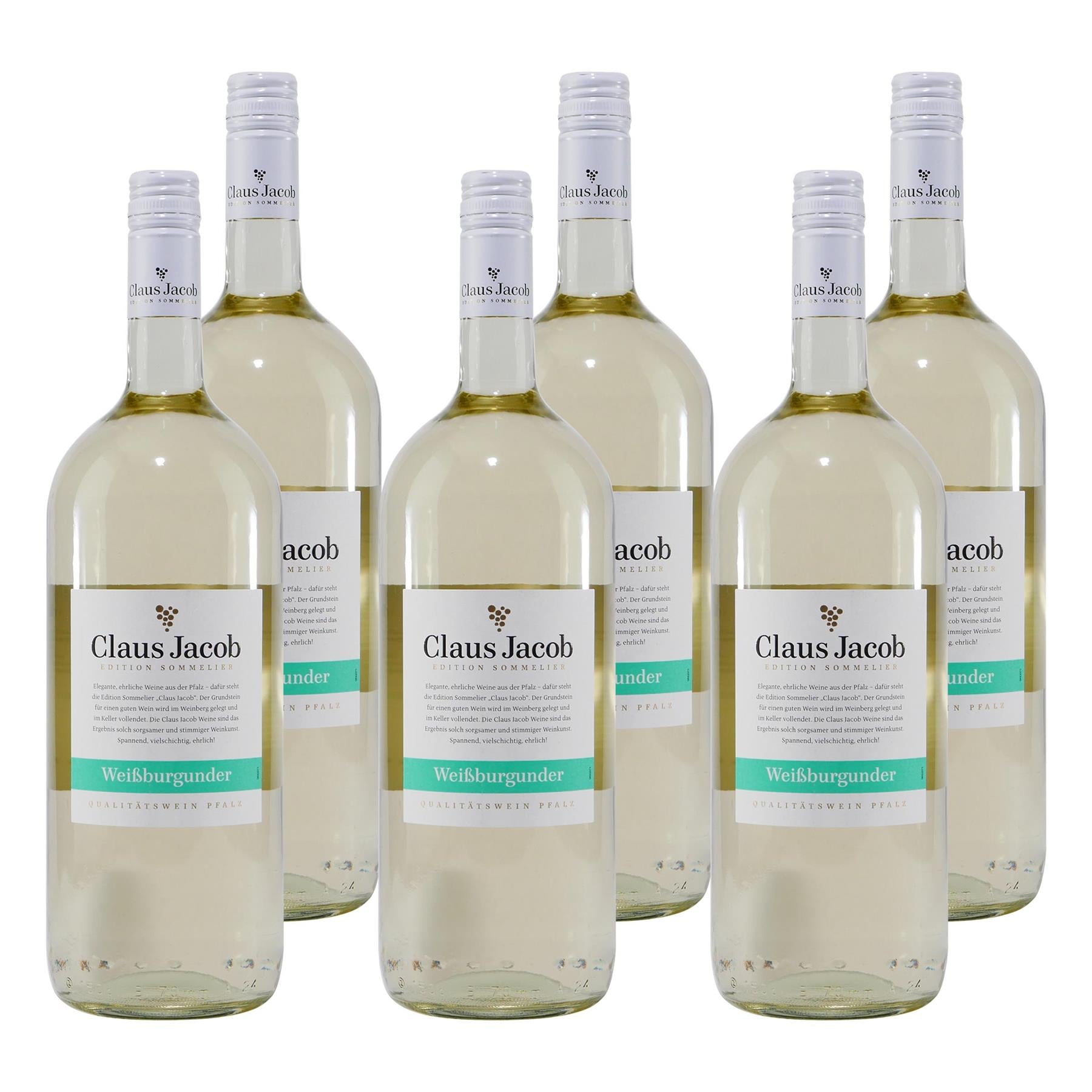 Claus Jacob Weißburgunder -trocken- (6 x 1,5L)