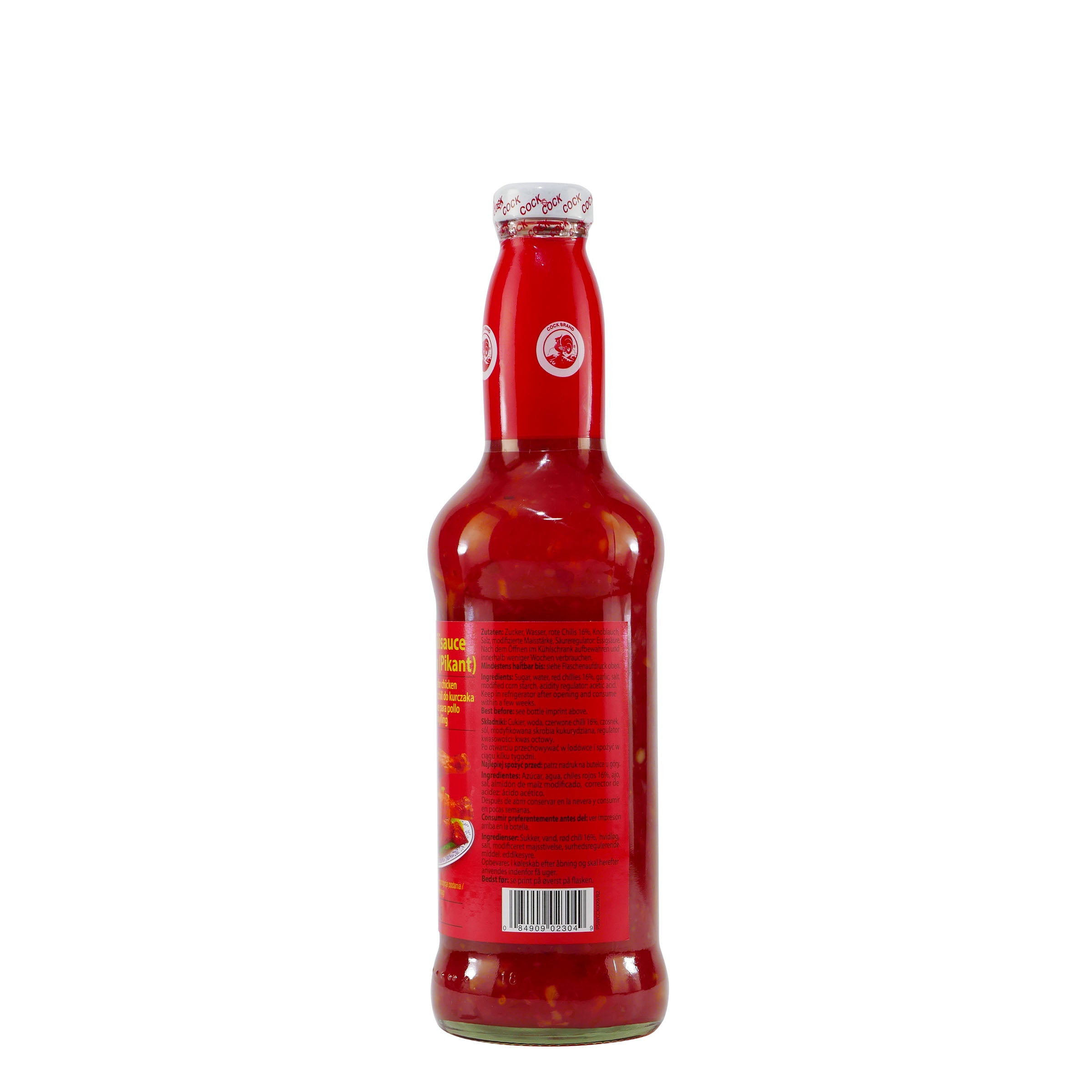 Cock Brand Süße Chilisauce -pikant- (12 x 0,65L)