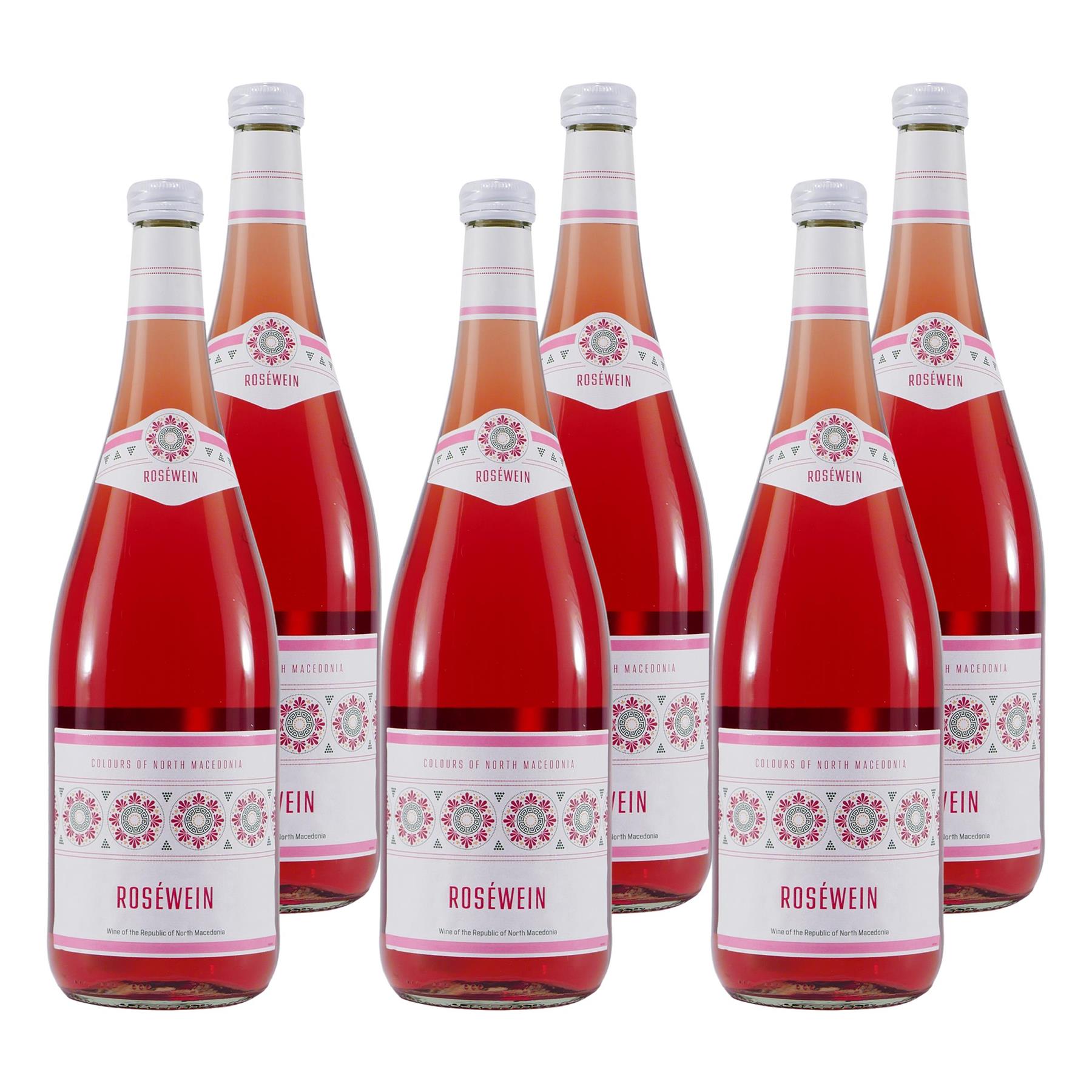 Mazedonischer Roséwein -lieblich- (6 x 1,0L)