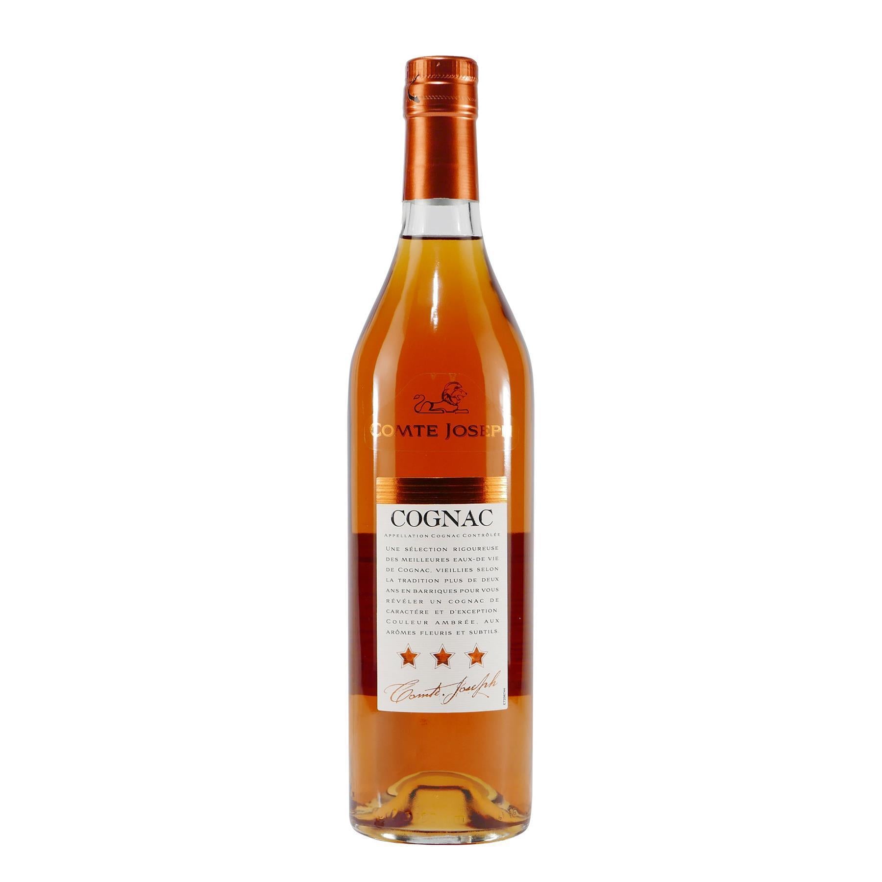 Comte Joseph Cognac mit Geschenk-Holzkiste