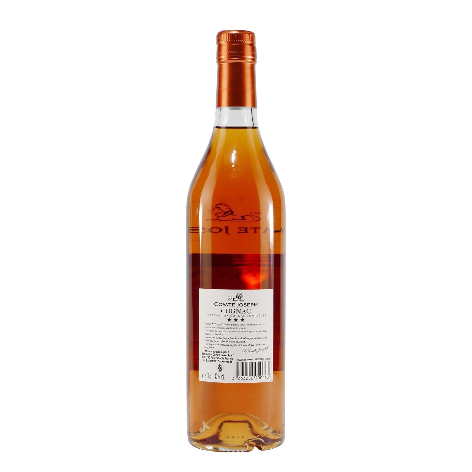 Comte Joseph Cognac mit Geschenk-Holzkiste