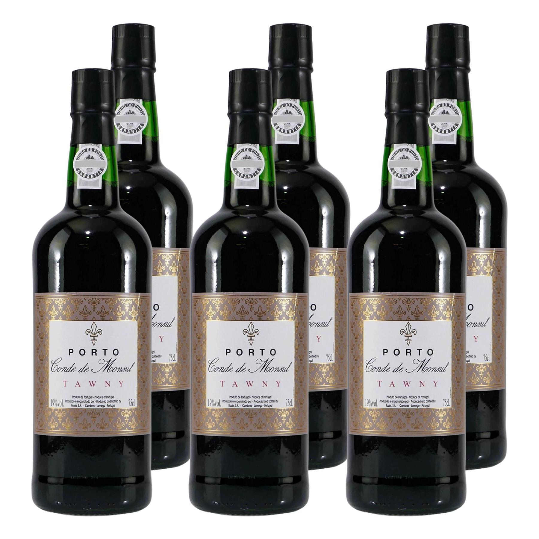 Conde de Monsul Tawny Portwein -lieblich- (6 x 0,75L)